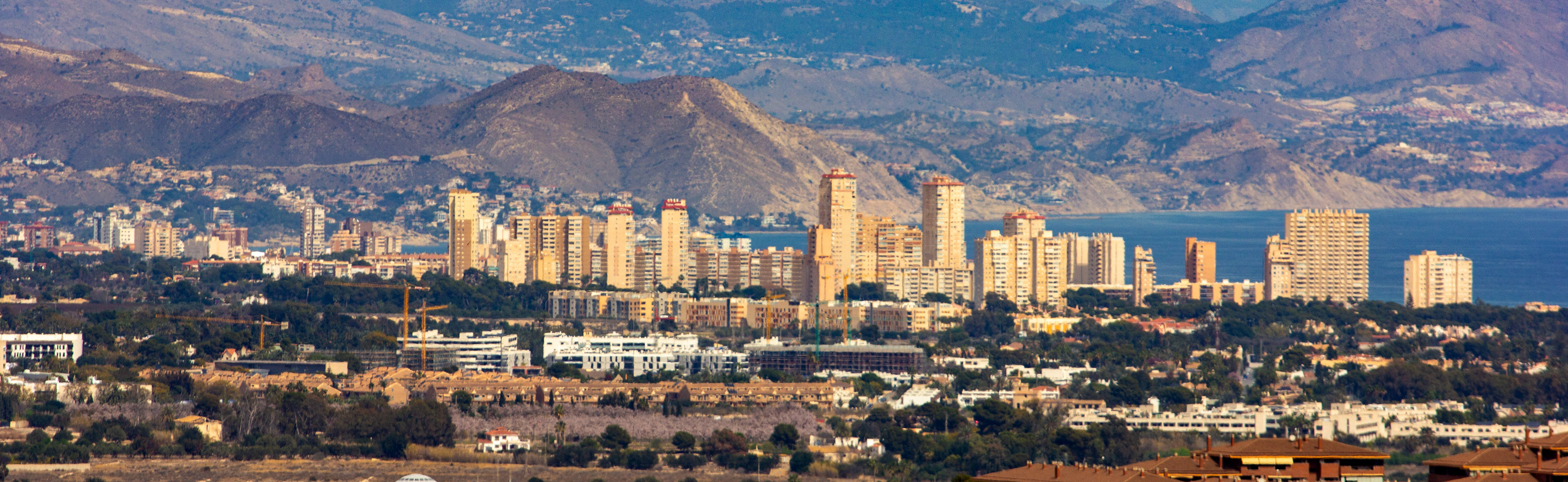 View from Santa Bárbara Castle, Alicante 20 March 2024