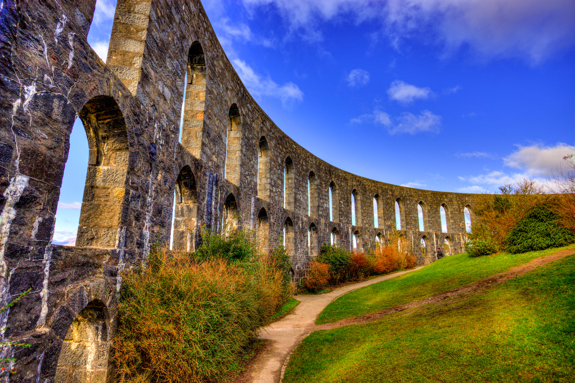 McCaig's Folly, Oban  25 February 2023