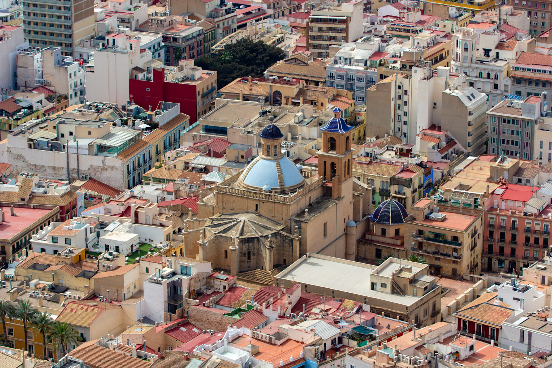 View from Santa Bárbara Castle, Alicante 20 March 2024