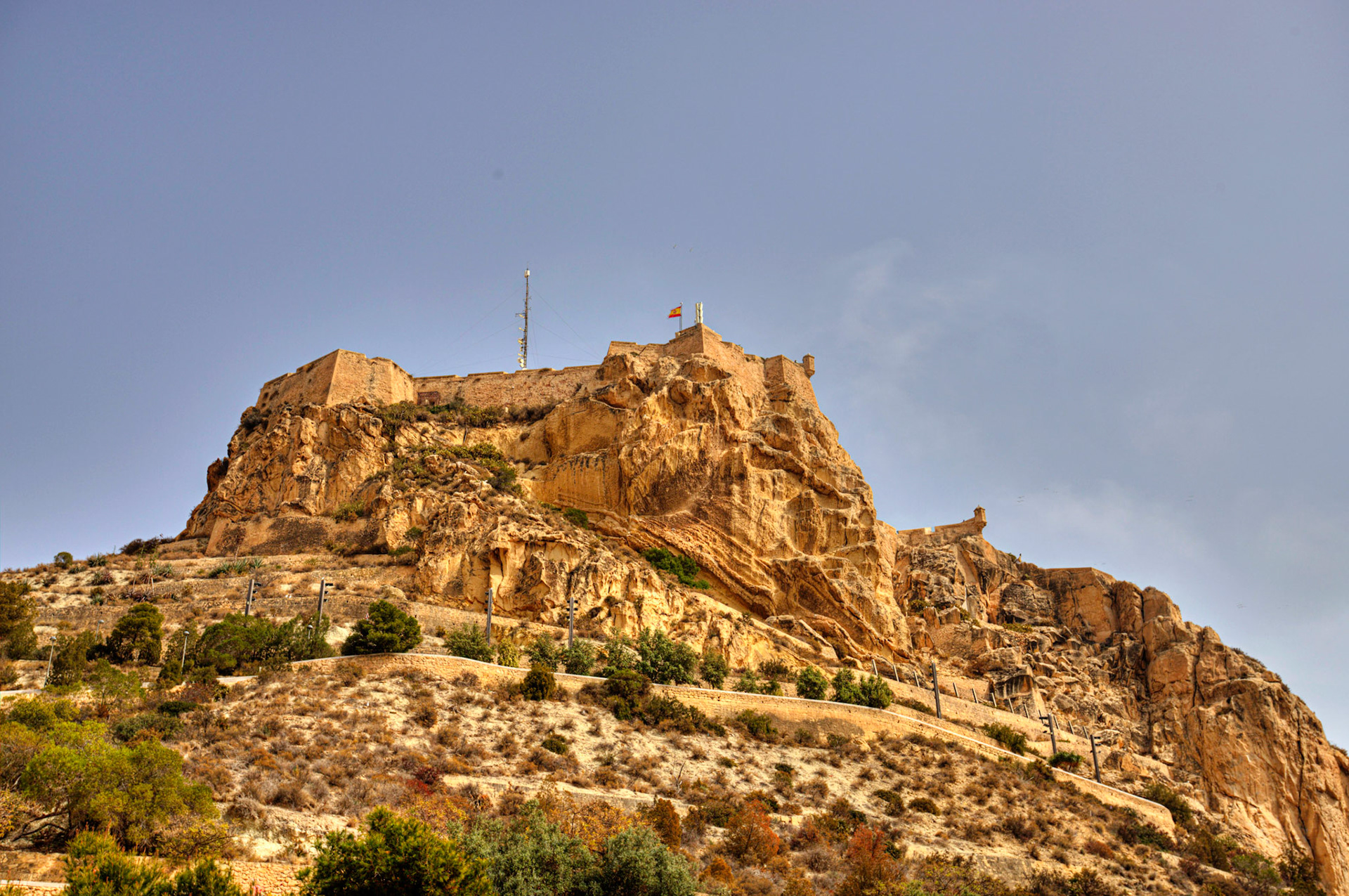 Santa Bárbara Castle, Alicante 19 March 2024