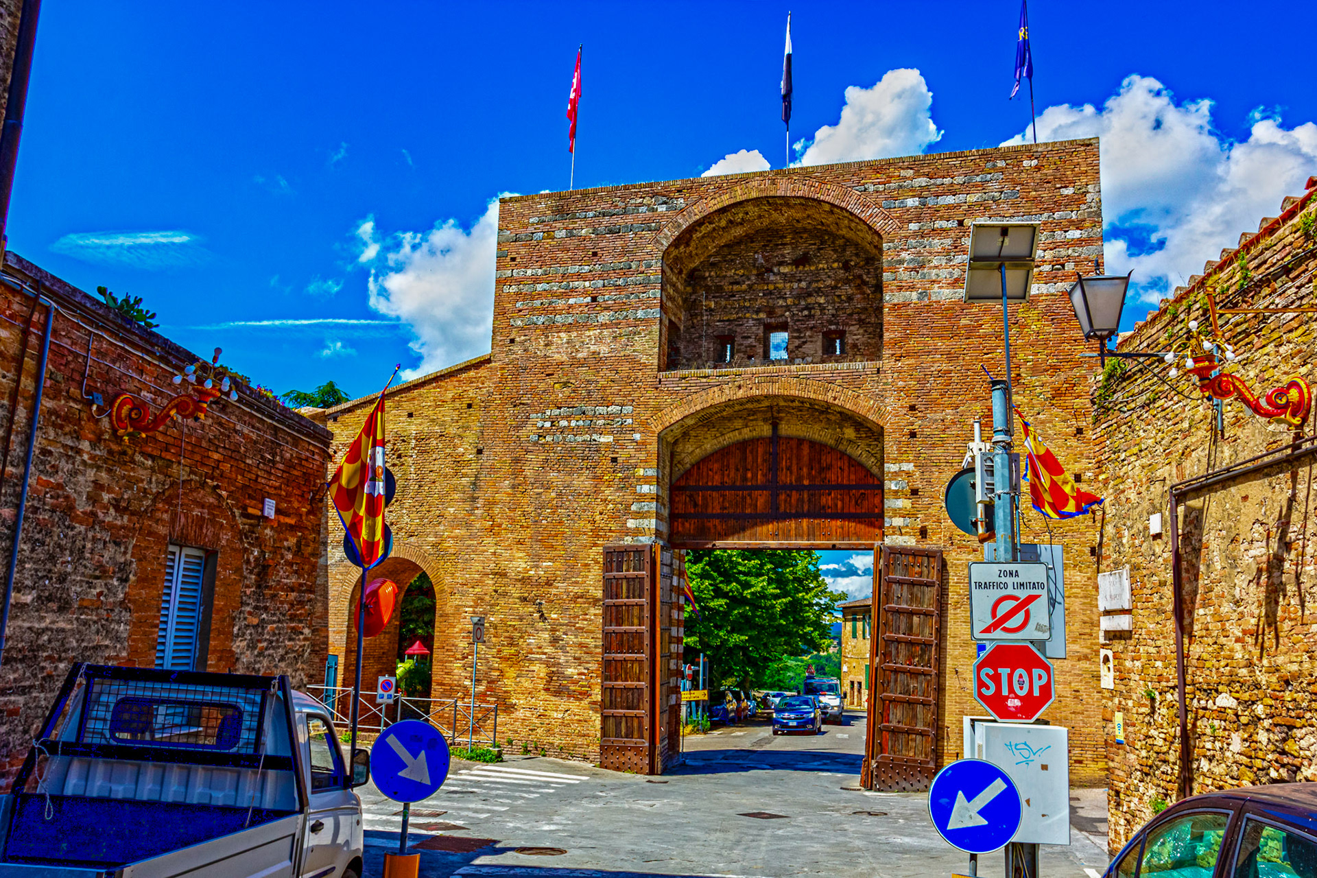 Porta San Marco, Siena 26 June 2024