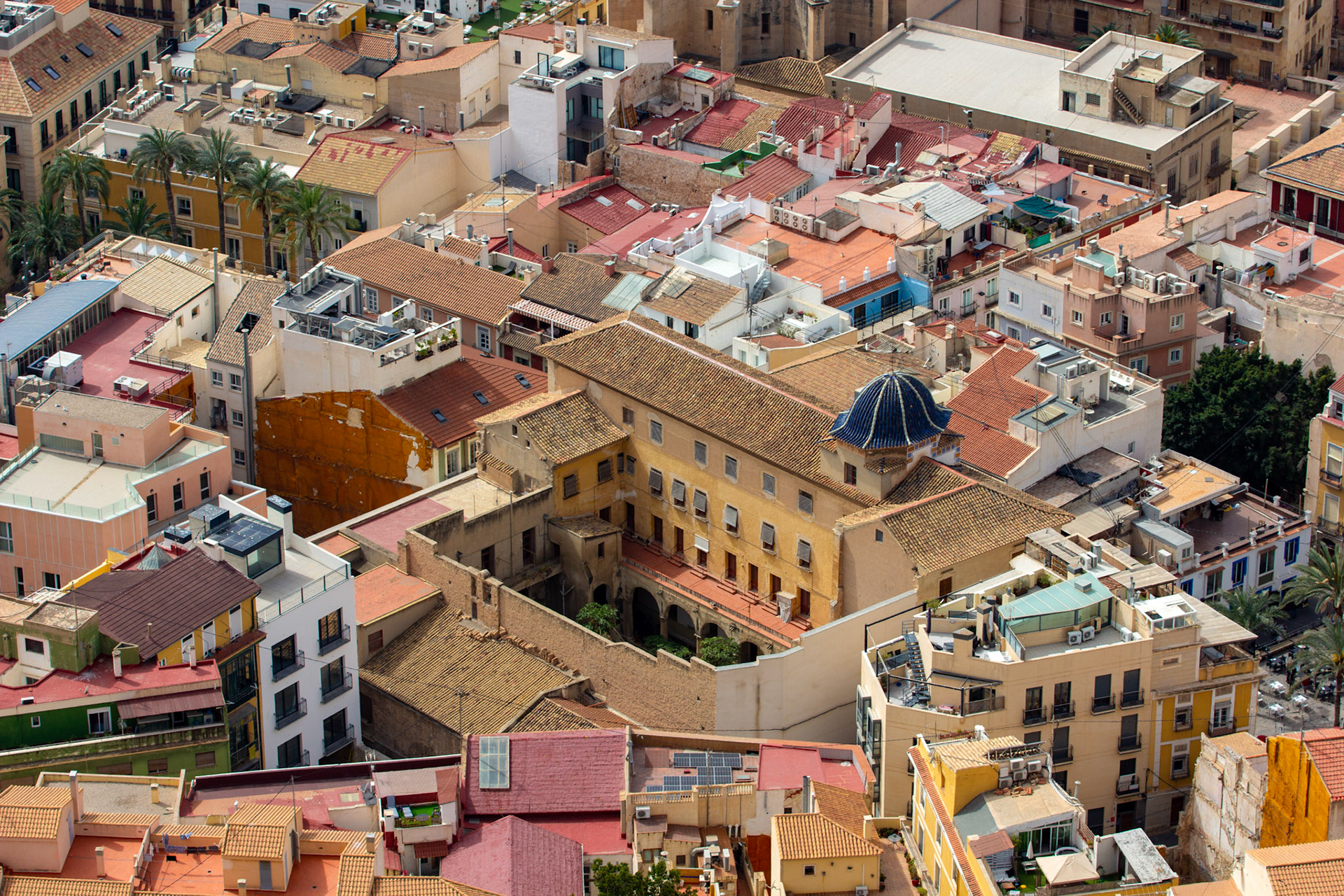 View from Santa Bárbara Castle, Alicante 20 March 2024