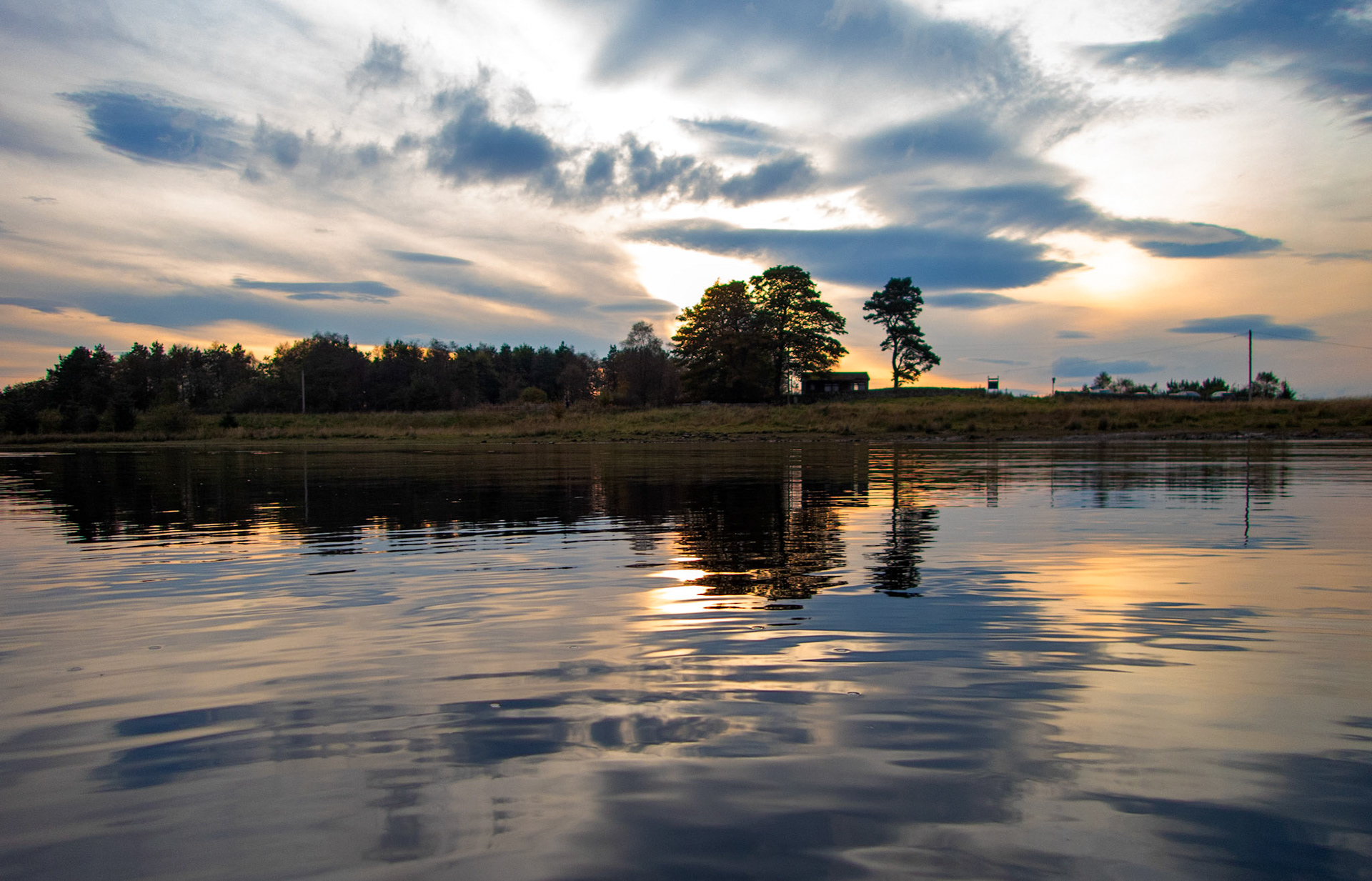 Sunset at Harperrig 05 October 2024