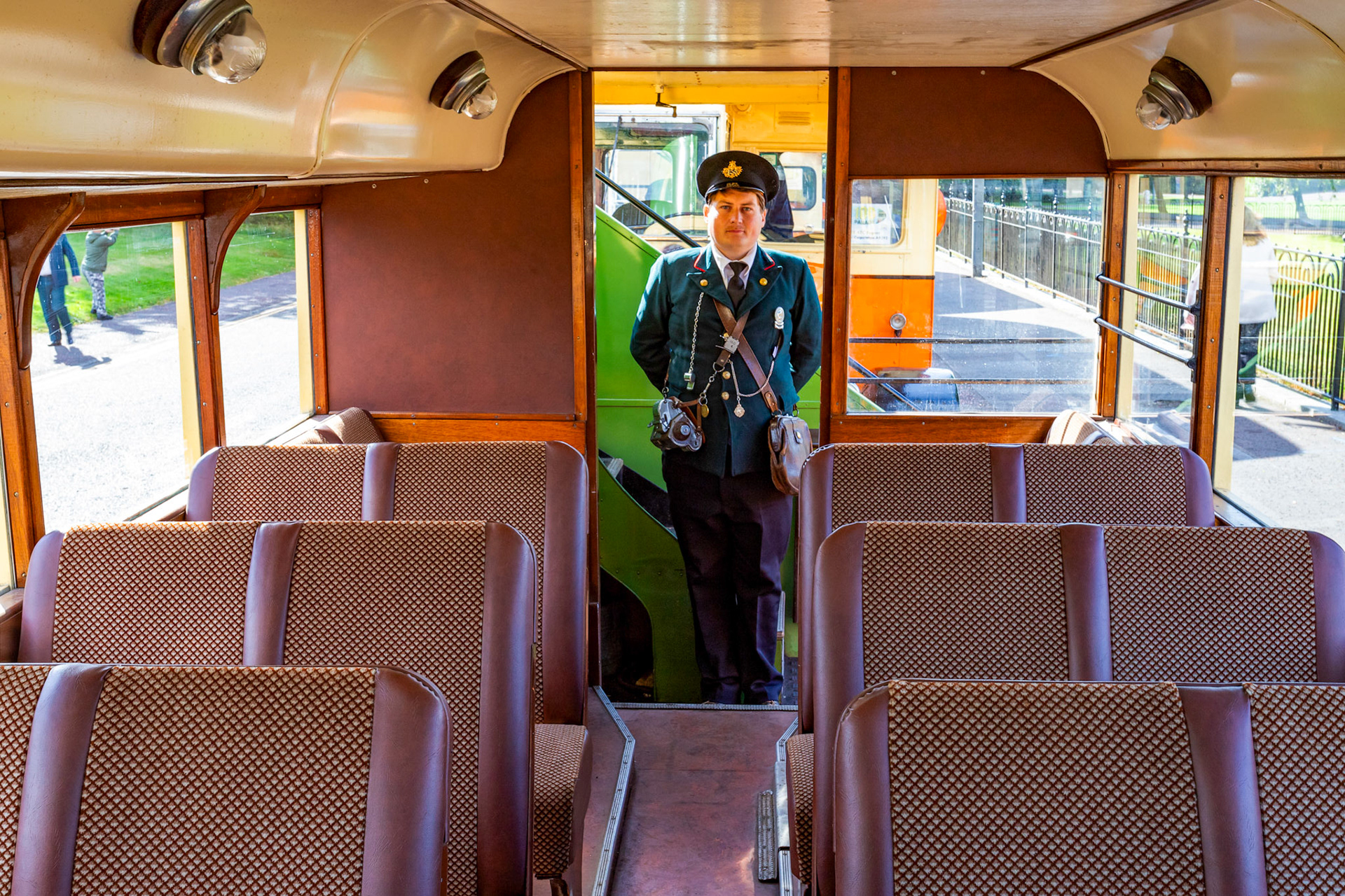 GE2446 Number: 111 1928 Leyland Titan - 100 years of Glasgow Corporation Motorbuses at the People's Palace Glasgow 03 August 2024