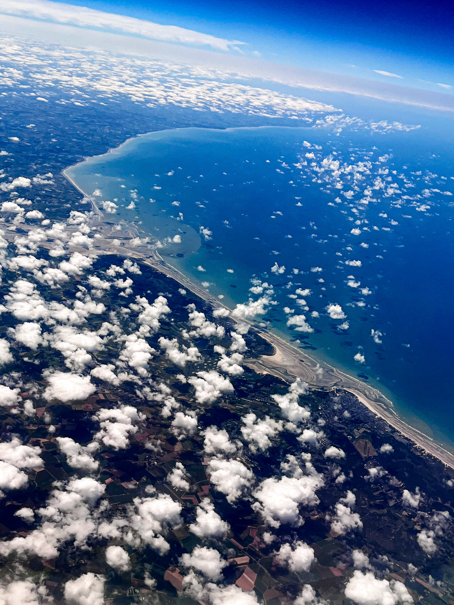 Coast Netherlands, Belgium &amp; France - Flight Home 28 June 2024