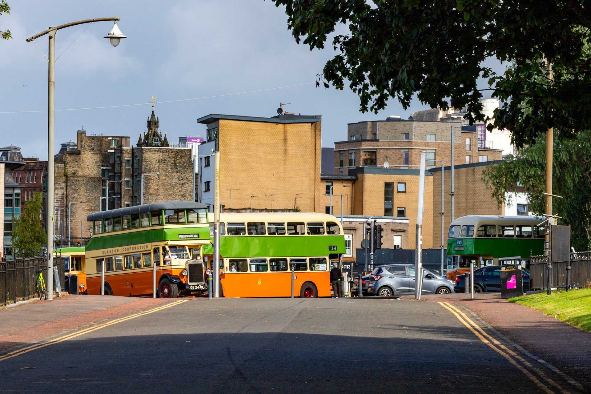 100 years of Glasgow Corporation Motorbuses at the People's Palace Glasgow 03 August 2024