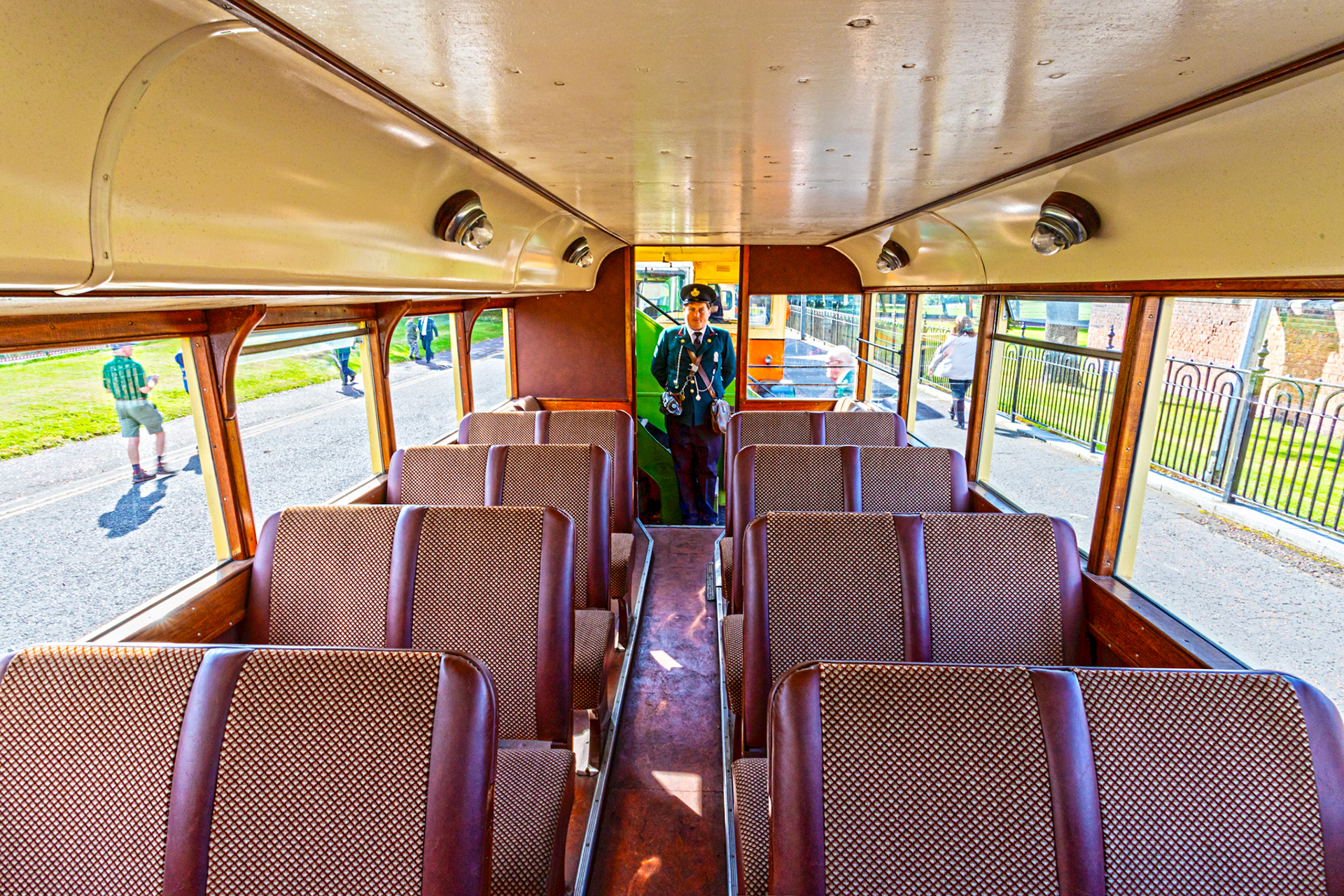 GE2446 Number: 111 1928 Leyland Titan - 100 years of Glasgow Corporation Motorbuses at the People's Palace Glasgow 03 August 2024