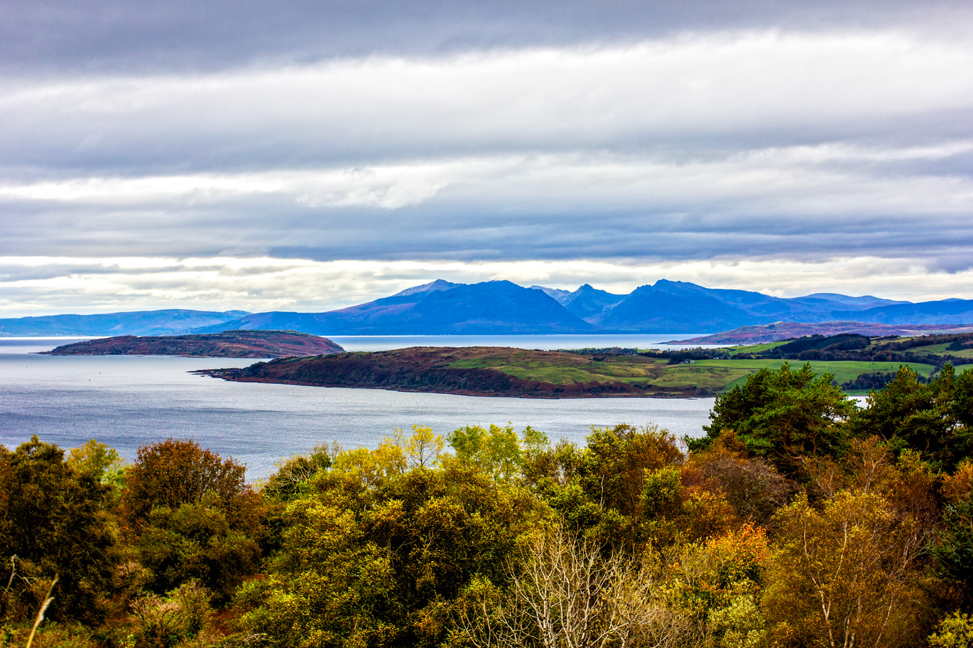 View from Hayley Brae 08 October 2024