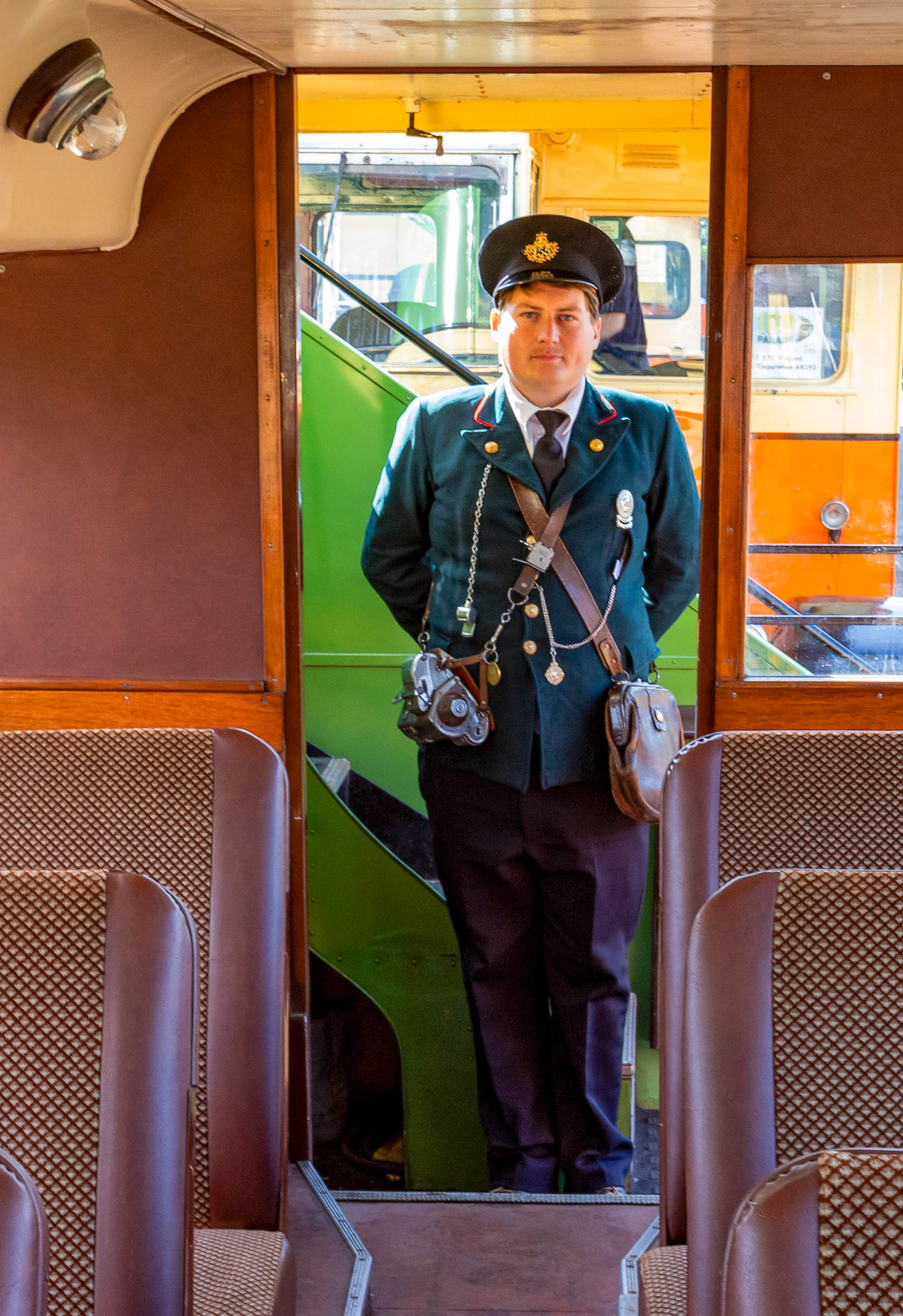 GE2446 Number: 111 1928 Leyland Titan - 100 years of Glasgow Corporation Motorbuses at the People's Palace Glasgow 03 August 2024