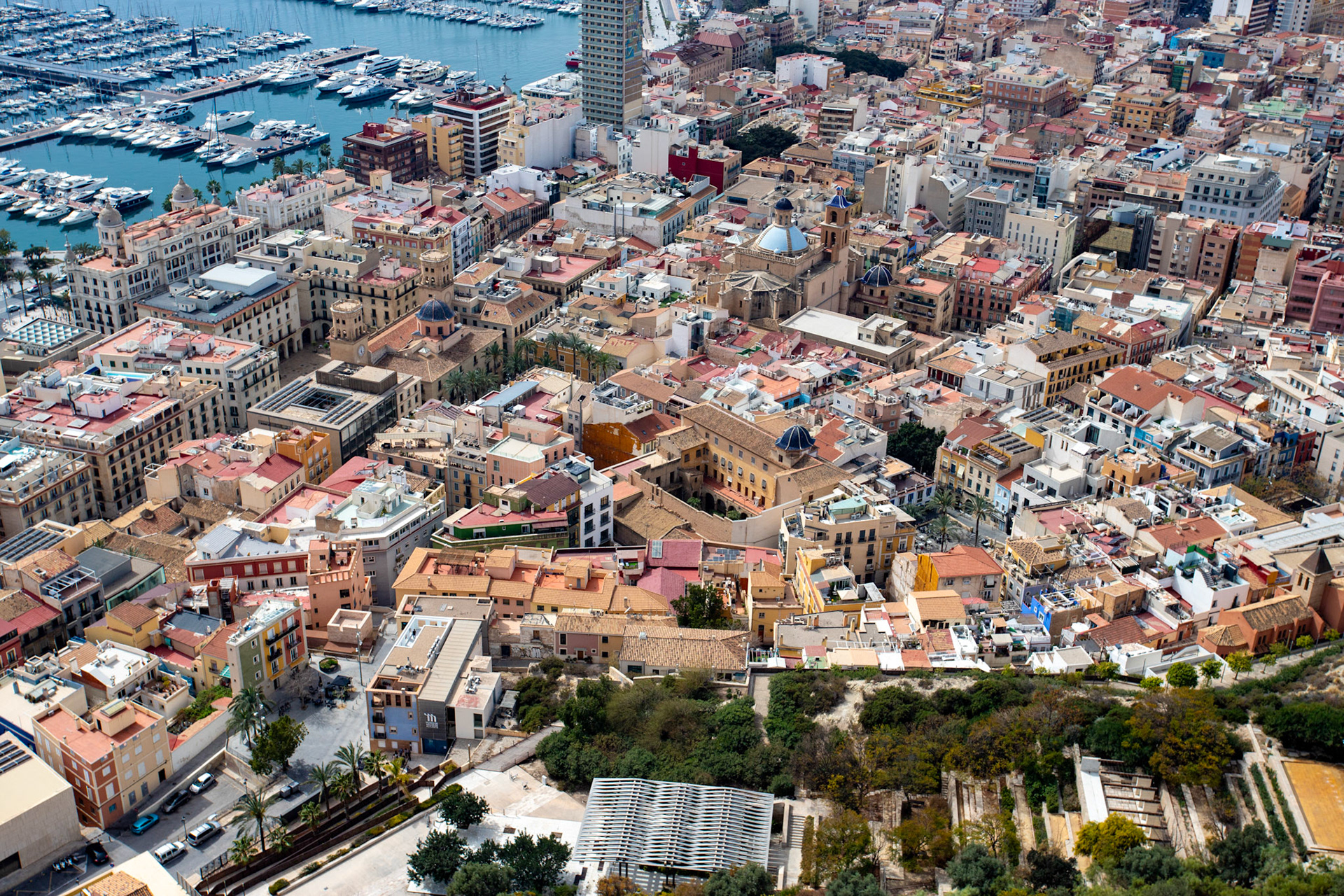 View from Santa Bárbara Castle, Alicante 20 March 2024