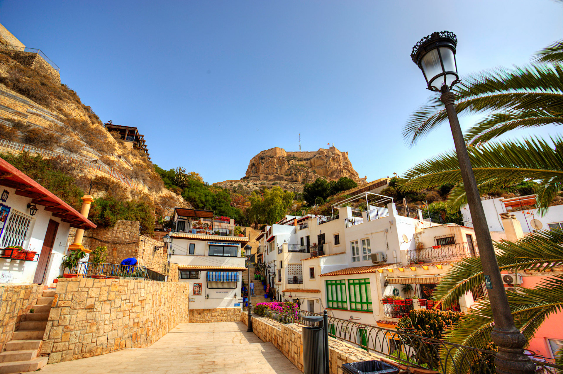 Santa Cruz, &amp; Santa Bárbara Castle, Alicante 19 March 2024
