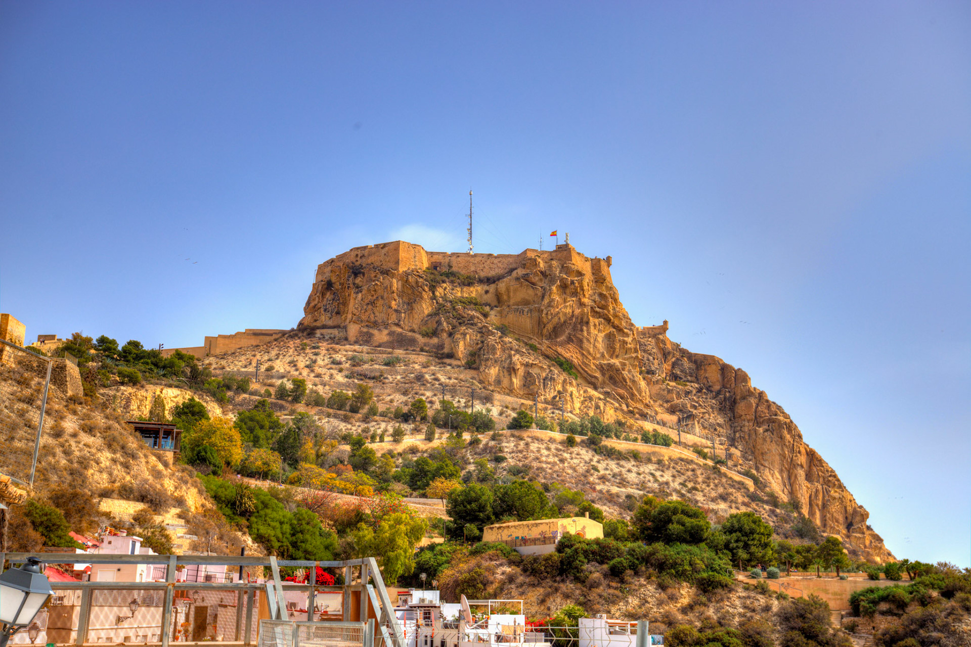 Santa Cruz, &amp; Santa Bárbara Castle, Alicante 19 March 2024