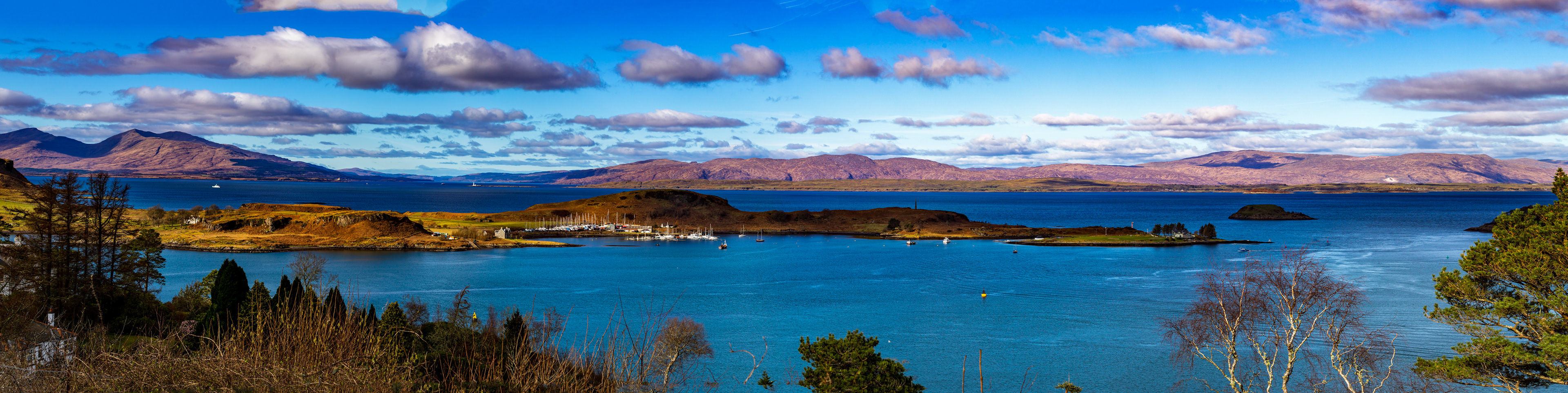 View from Pulpit Hill, Oban 25 February 2023