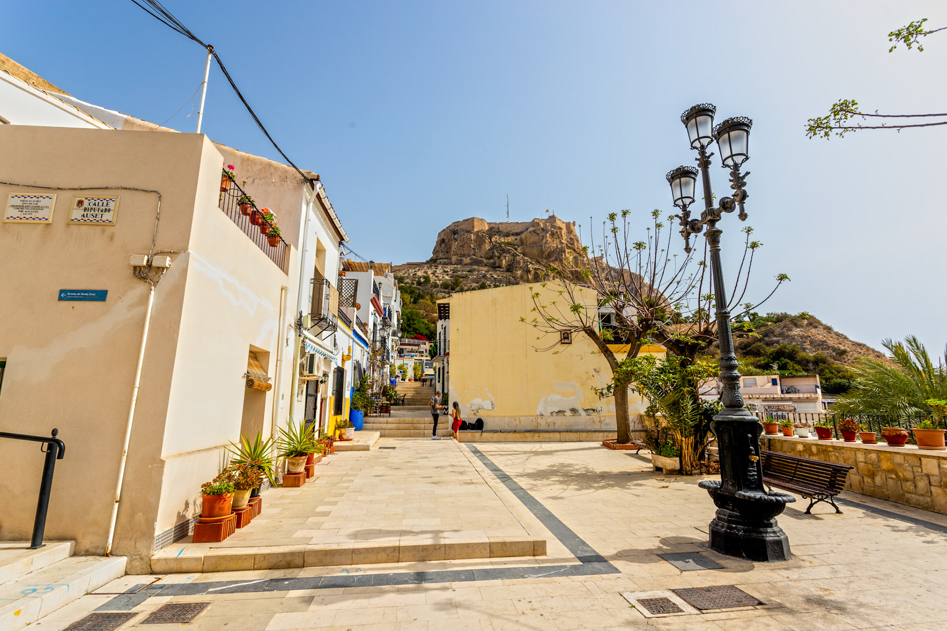 Santa Cruz, &amp; Santa Bárbara Castle, Alicante 19 March 2024