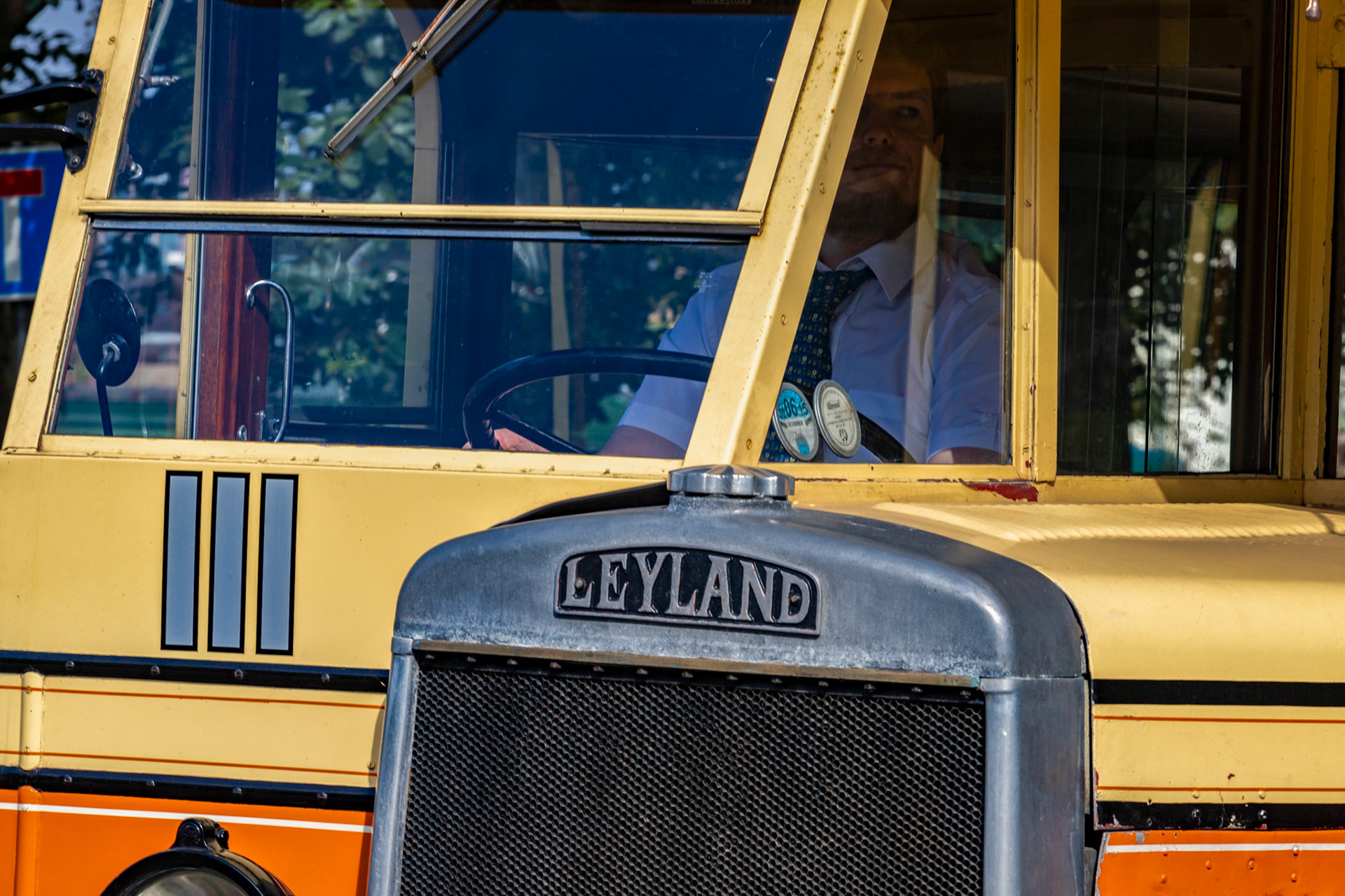 GE2446 Number: 111 1928 Leyland Titan - 100 years of Glasgow Corporation Motorbuses at the People's Palace Glasgow 03 August 2024