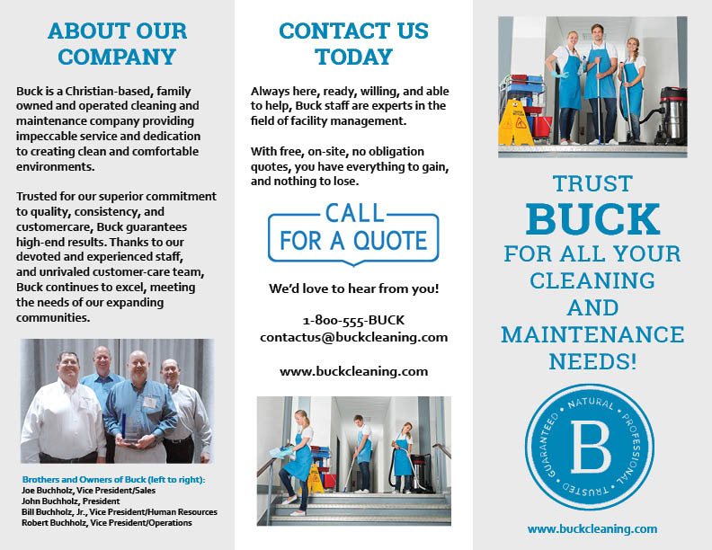 Brochure Redesign / outside