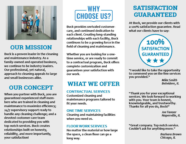 Brochure Redesign / inside