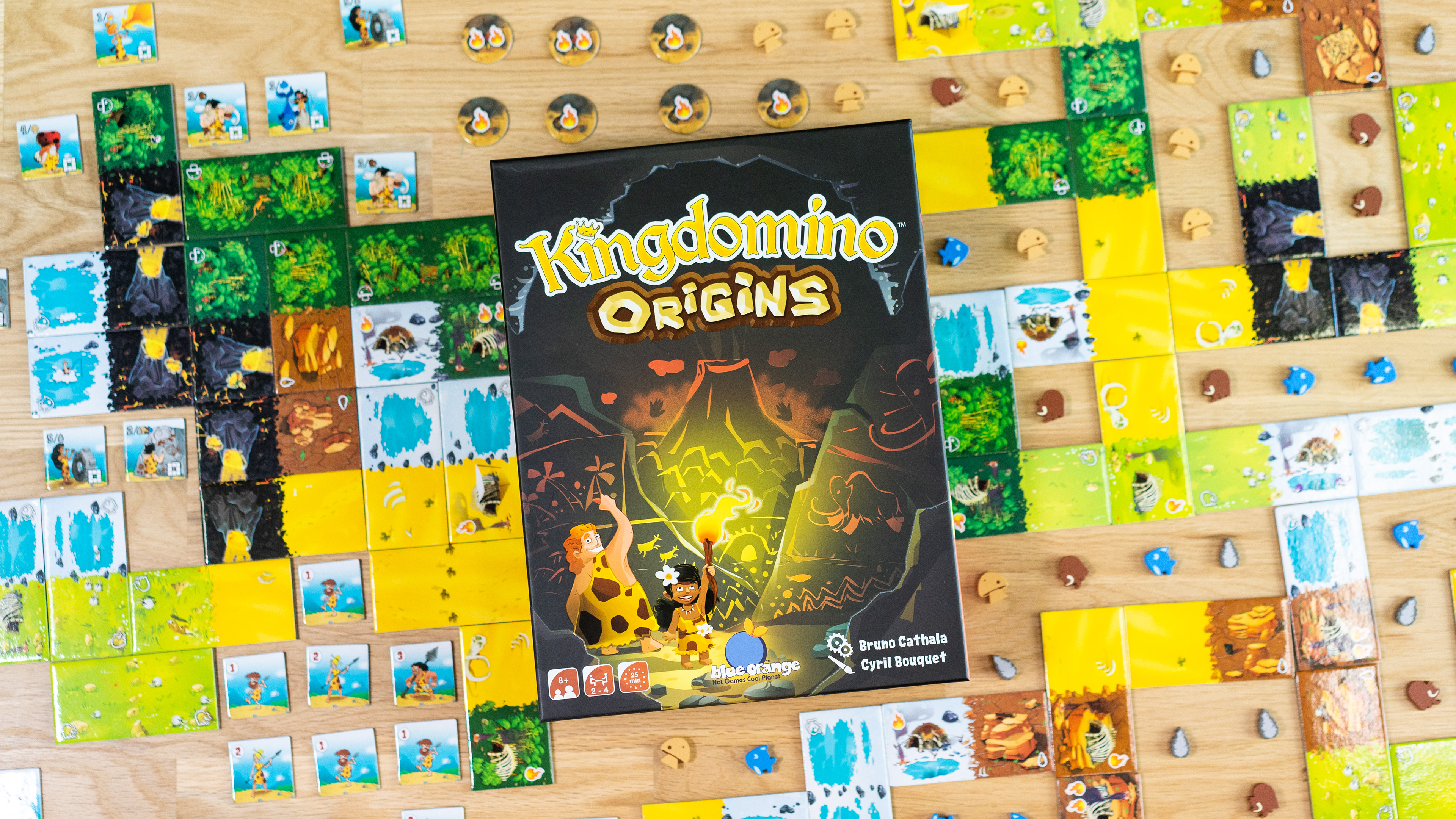 Hervine - Art director, illustrator and graphic designer who specializes in  board games. - Kingdomino Origins