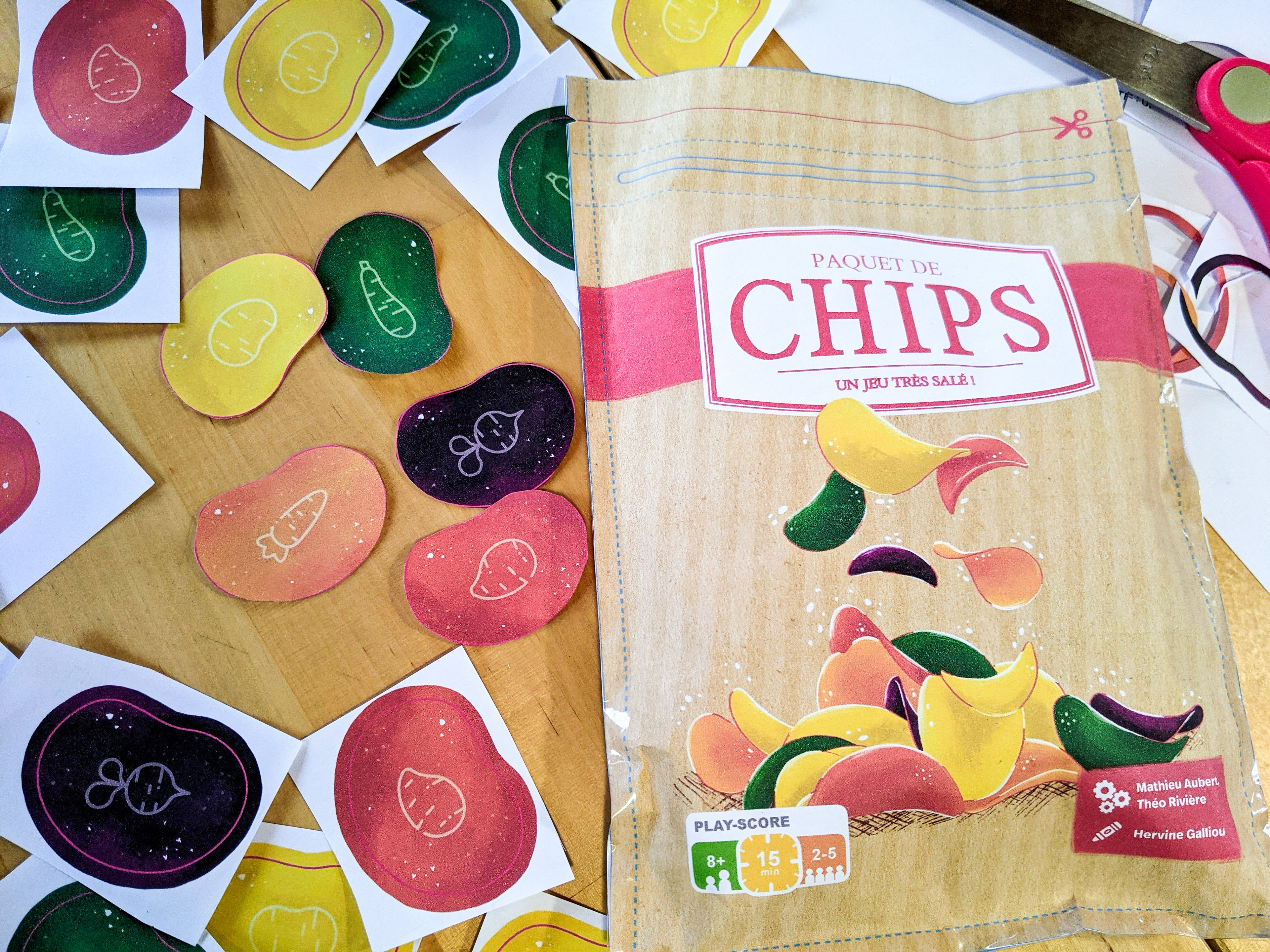 Paquet de Chips - le jeu en 2 minutes ! 