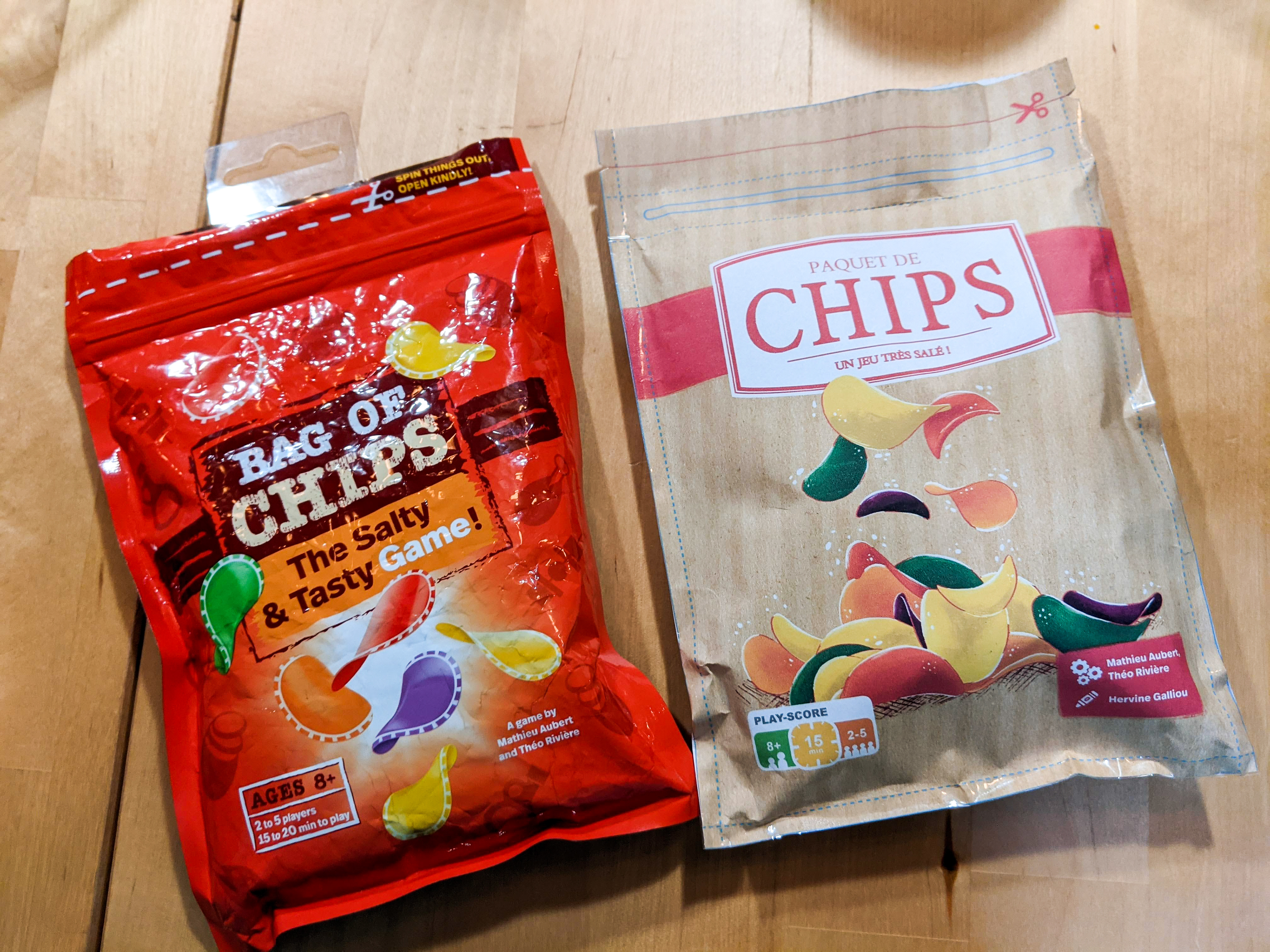 Paquet de Chips - le jeu en 2 minutes ! 