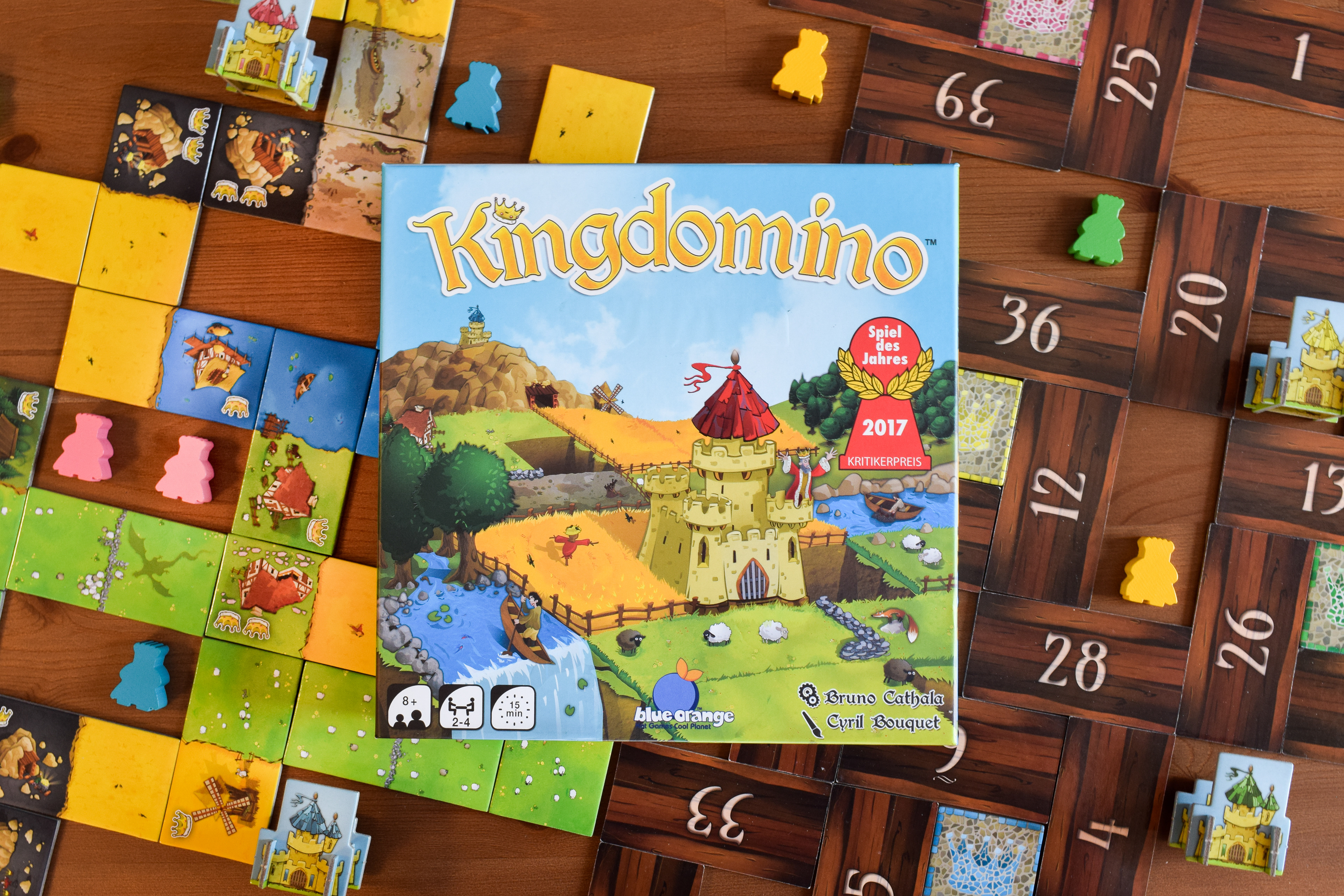 Hervine - Art director, illustrator and graphic designer who specializes in  board games. - Kingdomino Origins