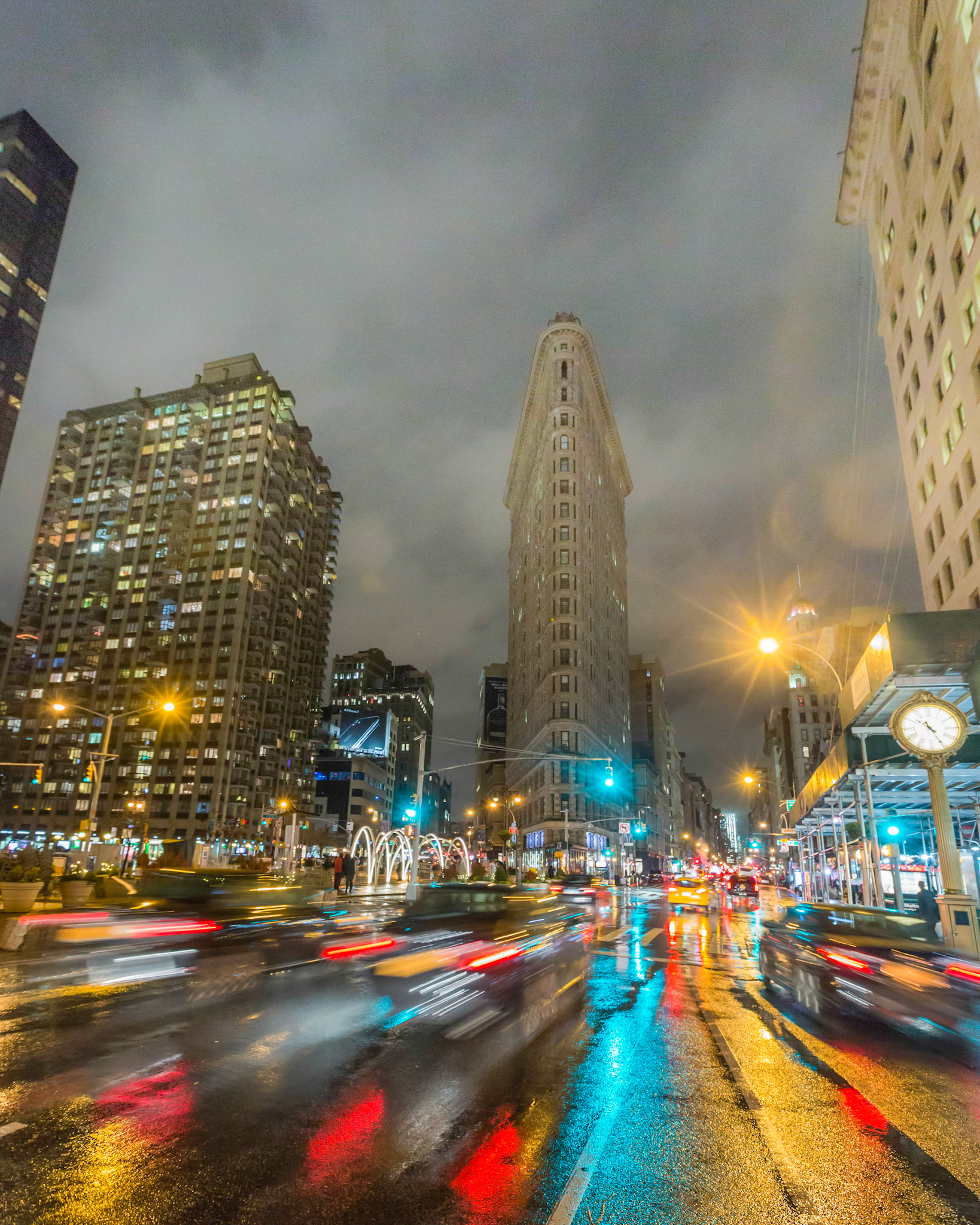 New York City Traffic - Flatiron Building
