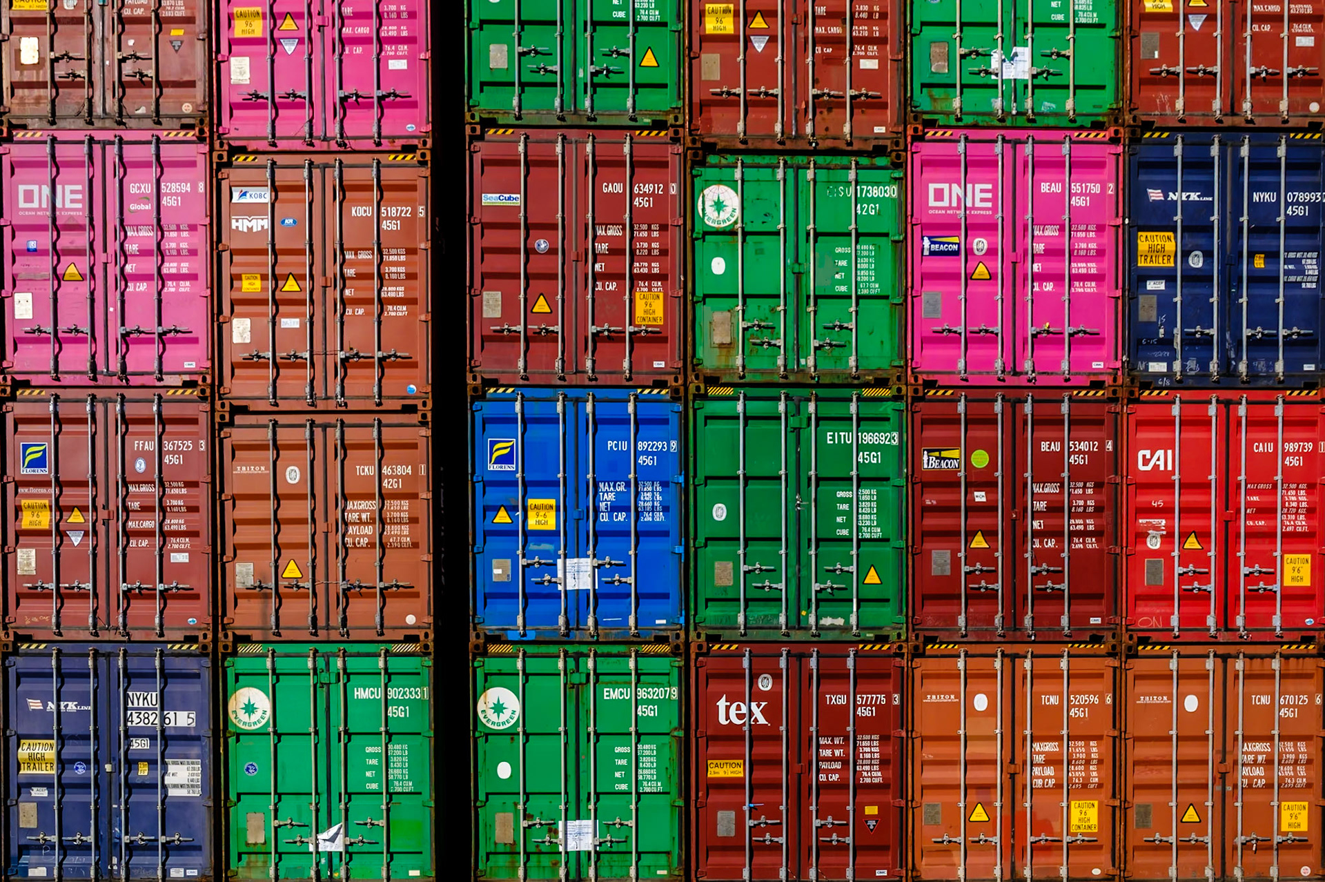 Shipping containers, Tacoma (WA State)