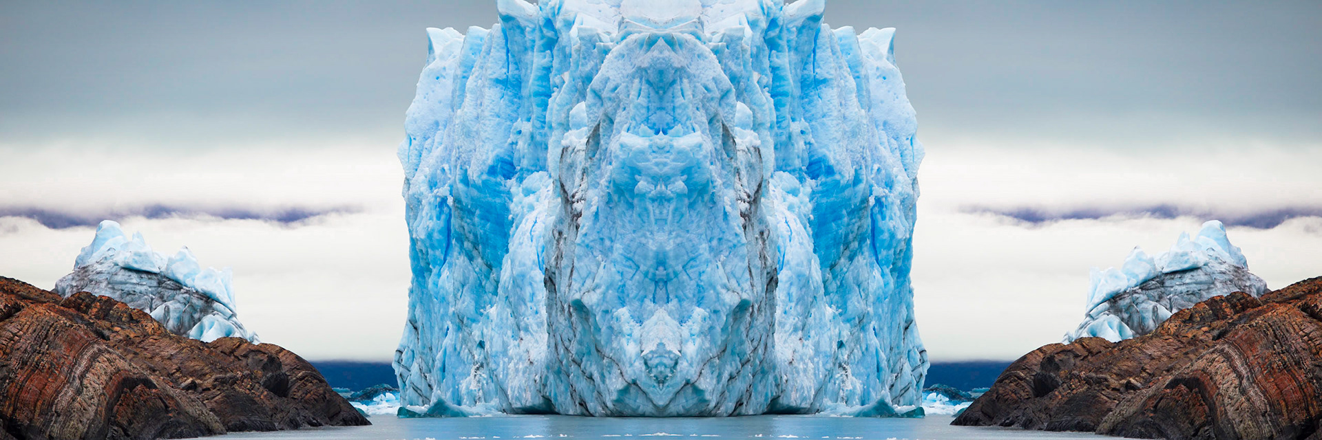Moreno glacier abstract, Patagonia (Argentina)