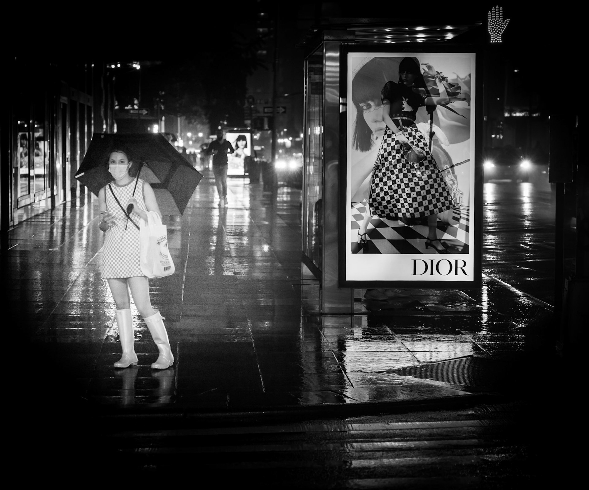Rainy evening, New York City