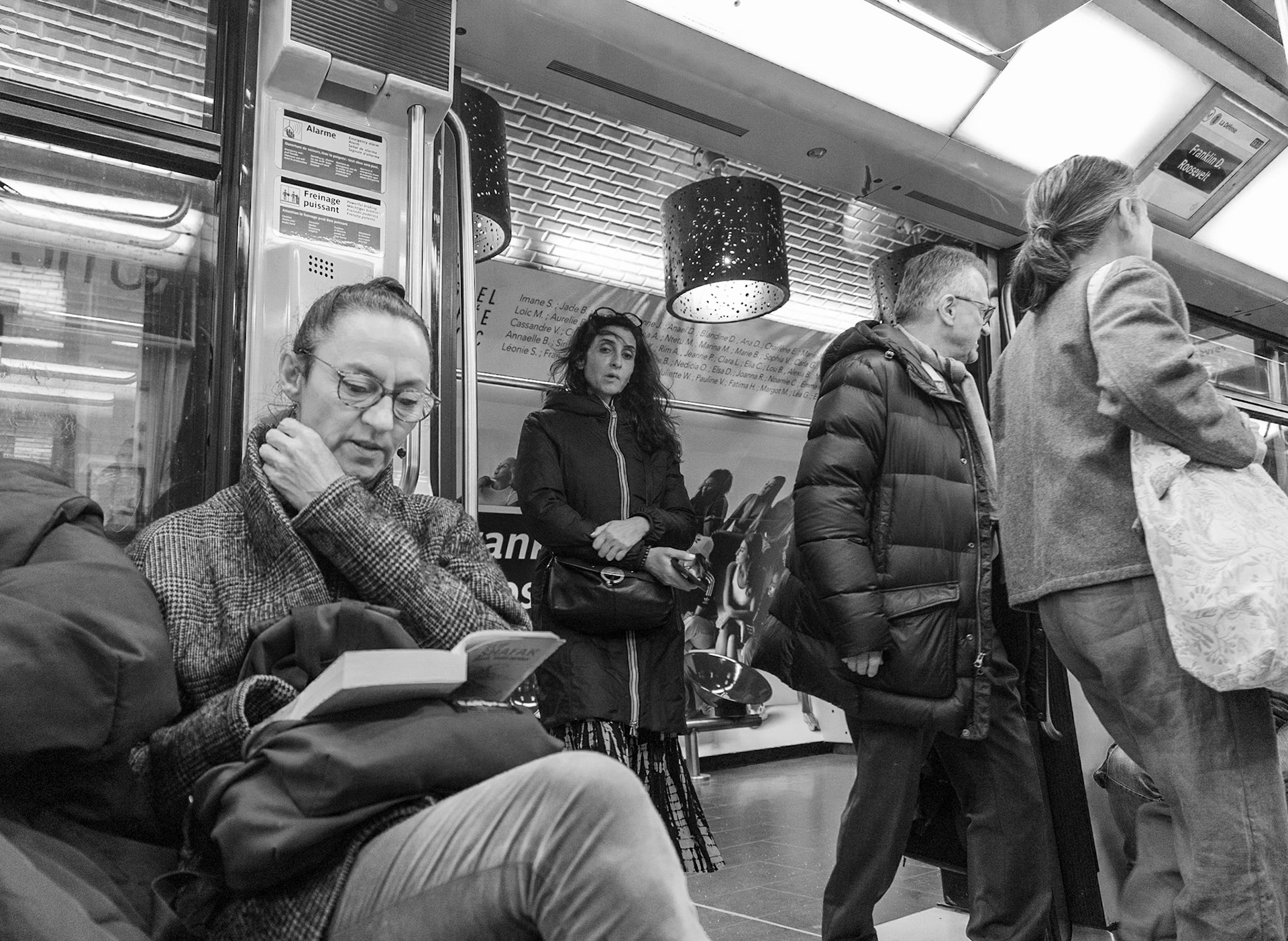 On the Metro, Paris