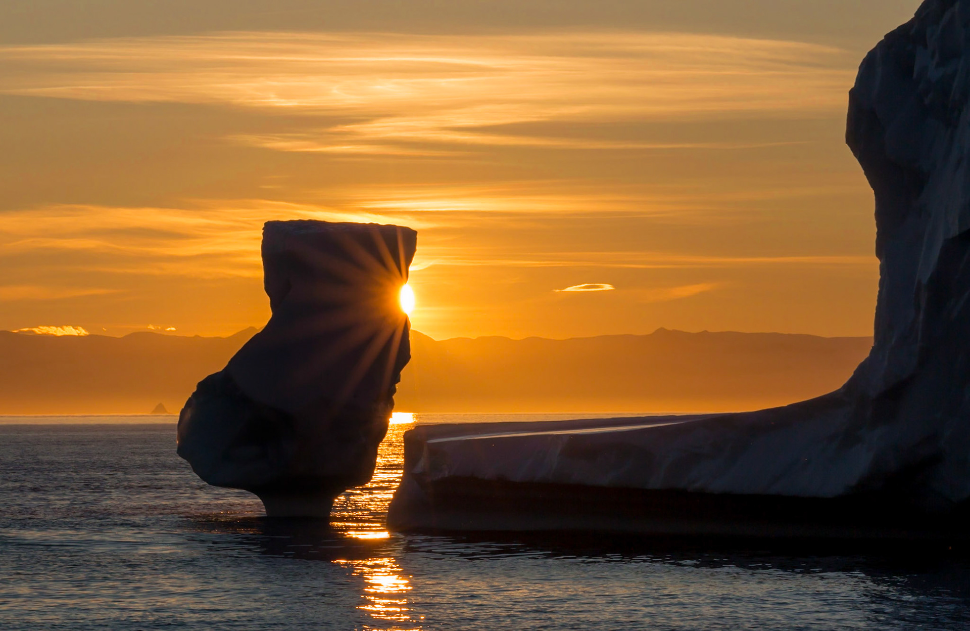 Sunset, Greenland