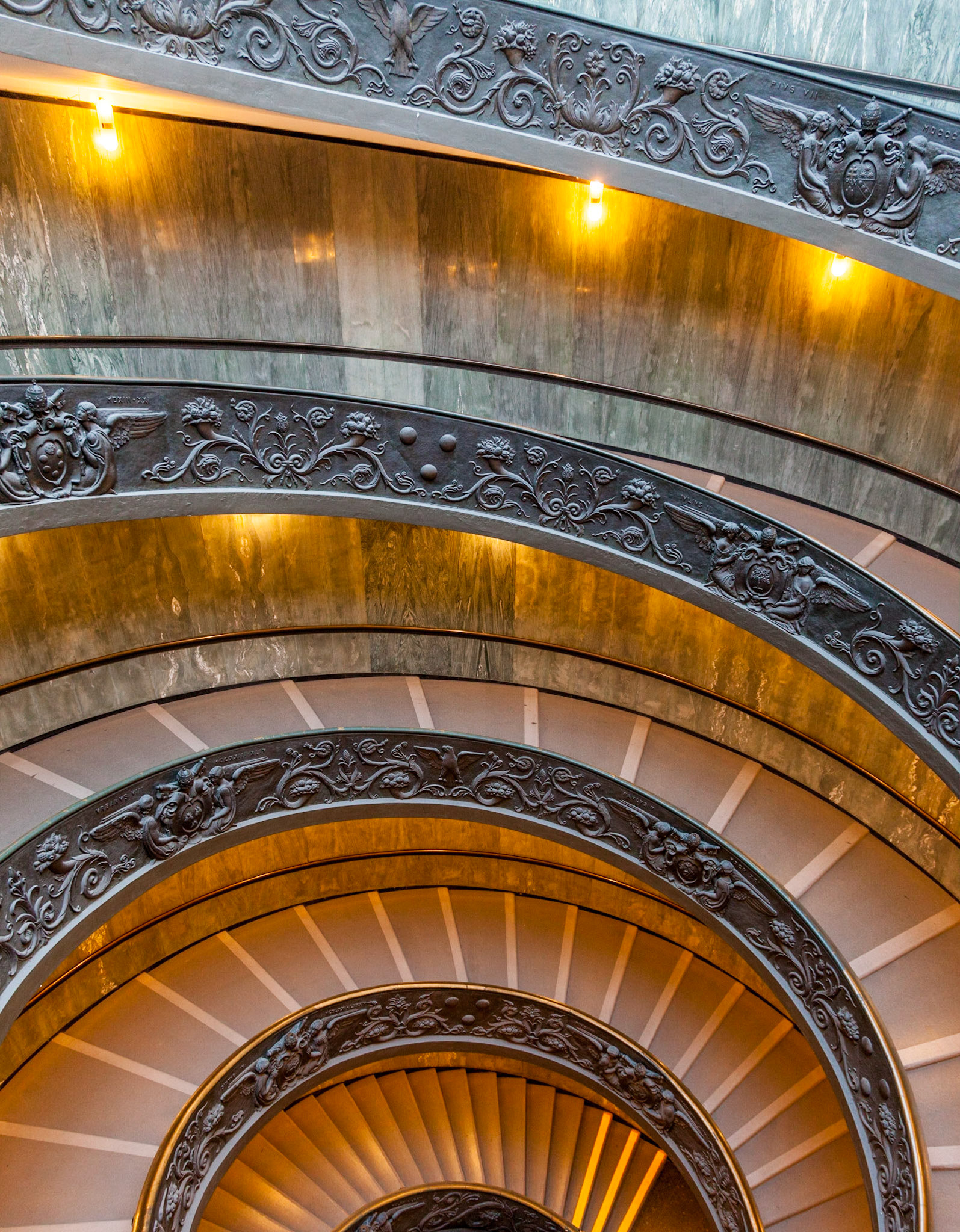 Vatican staircase (yes, at the gift shop!)