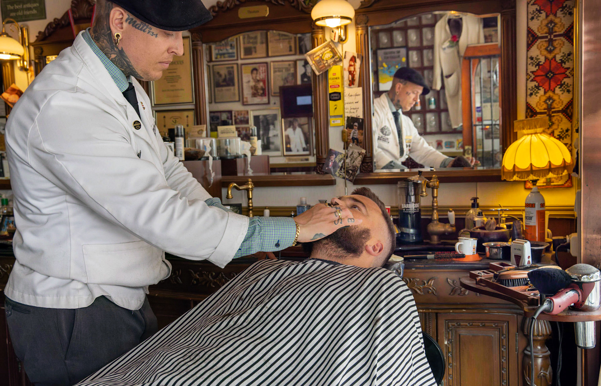 Close shave, Norway
