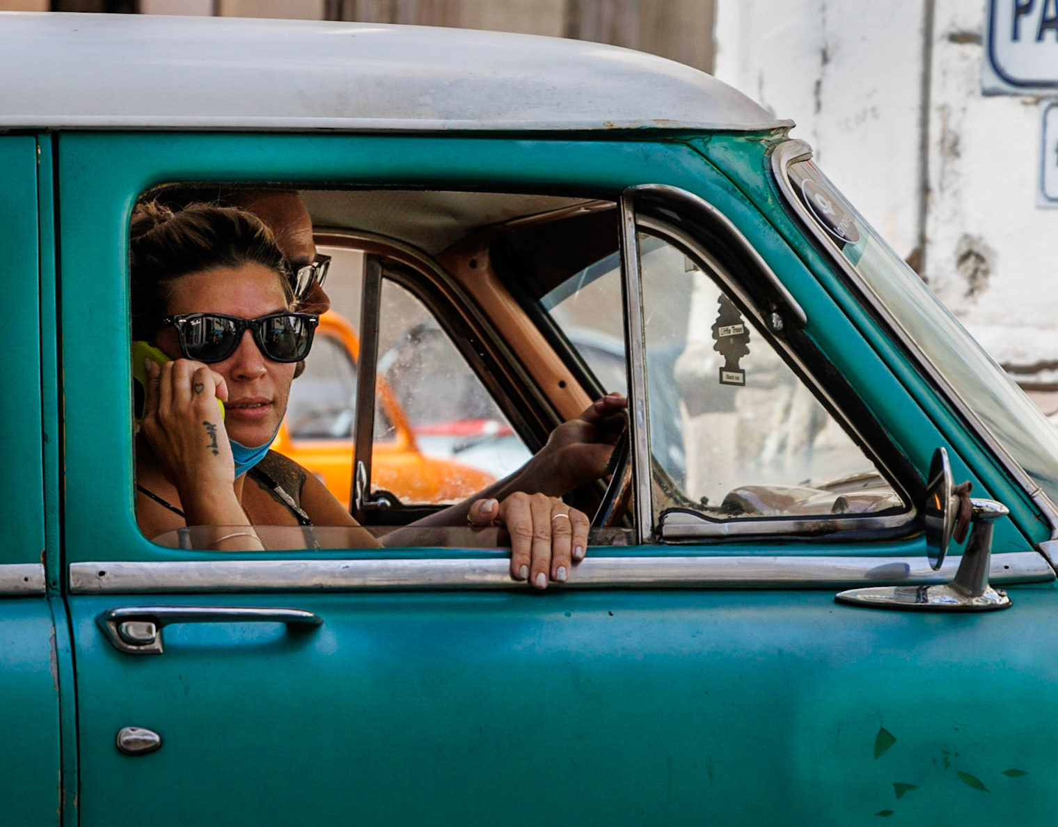 On the phone, Havana