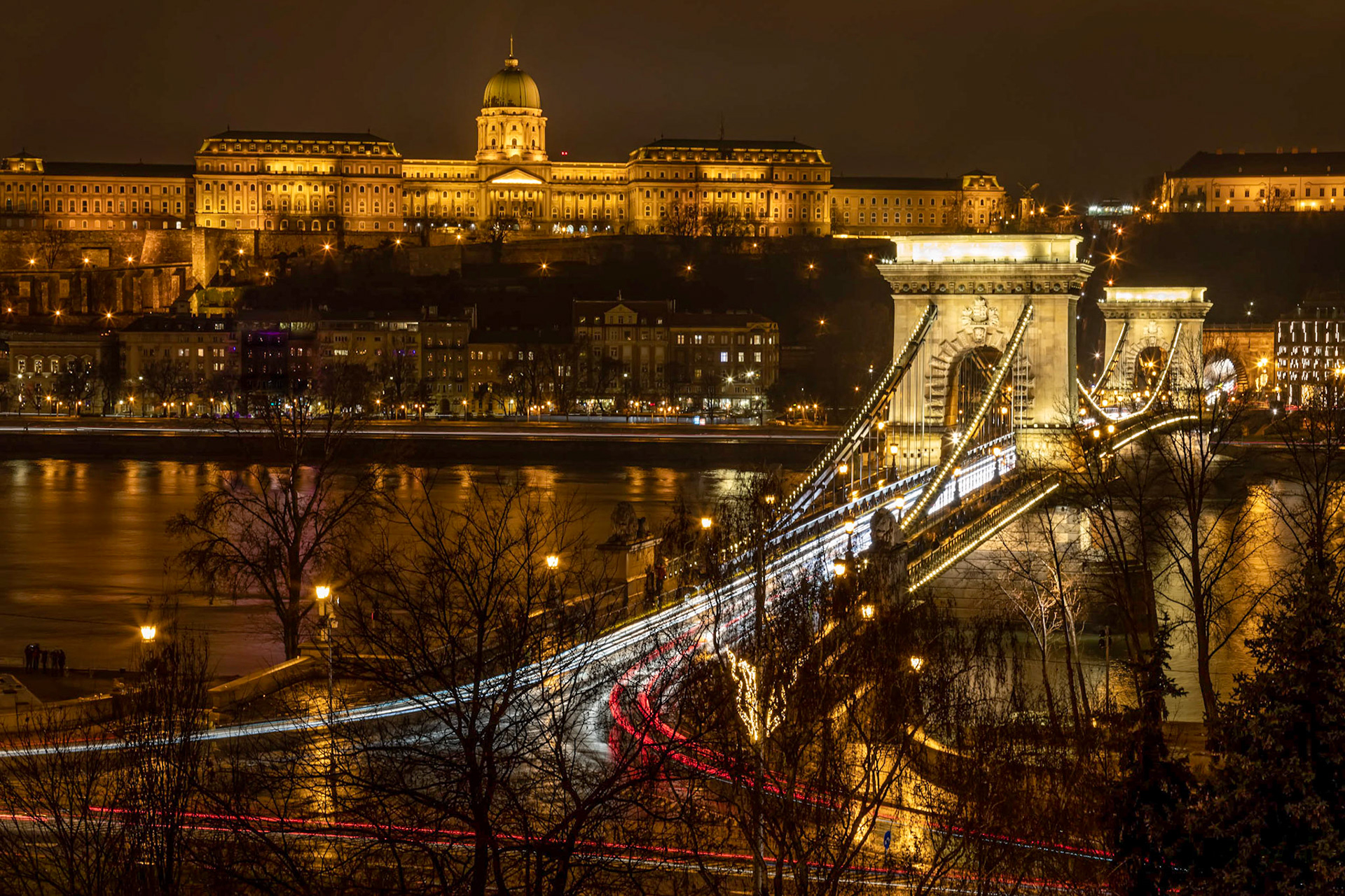 Budapest at night