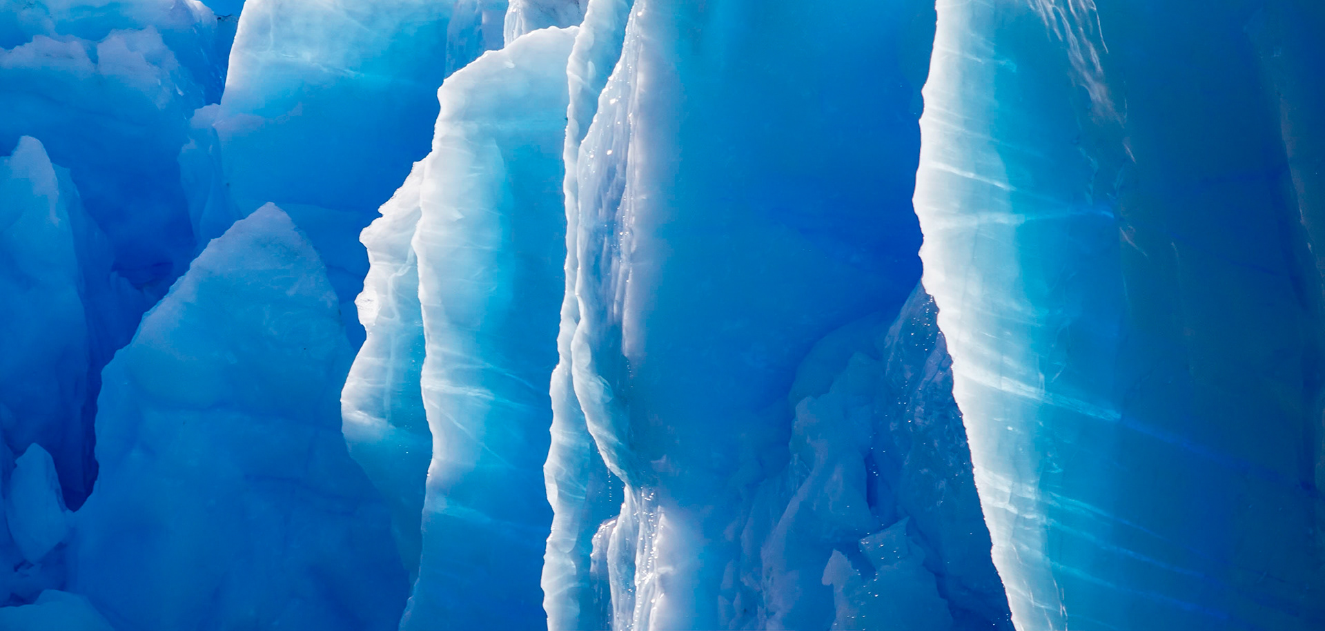 Ice columns, Patagonia (Chile)