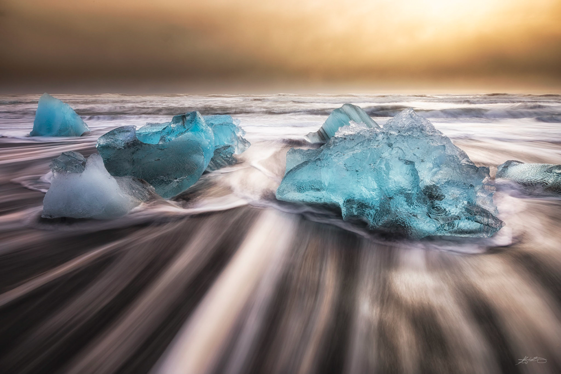Ice beach, Iceland