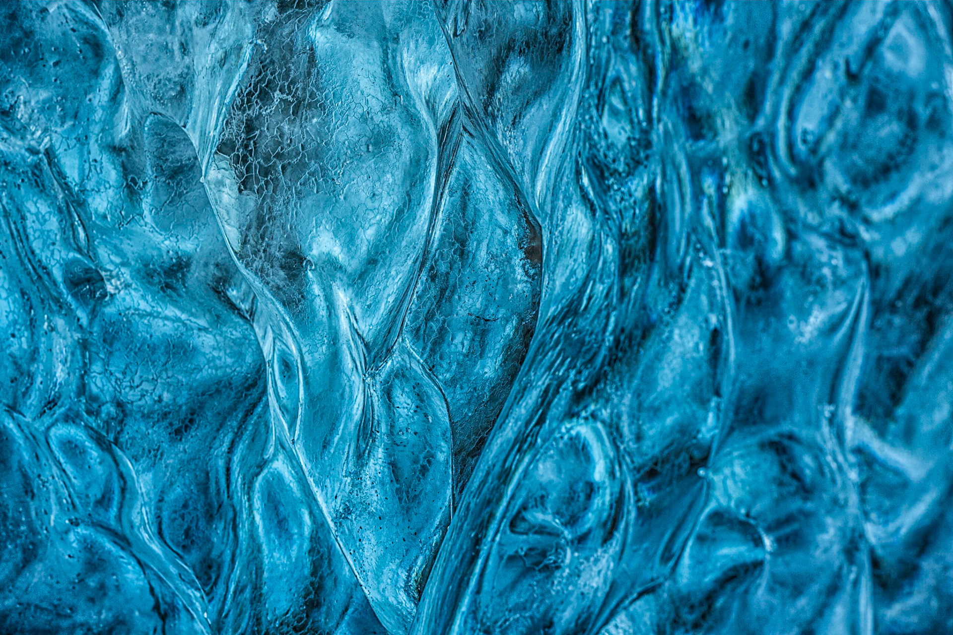 Glacial ice, Iceland