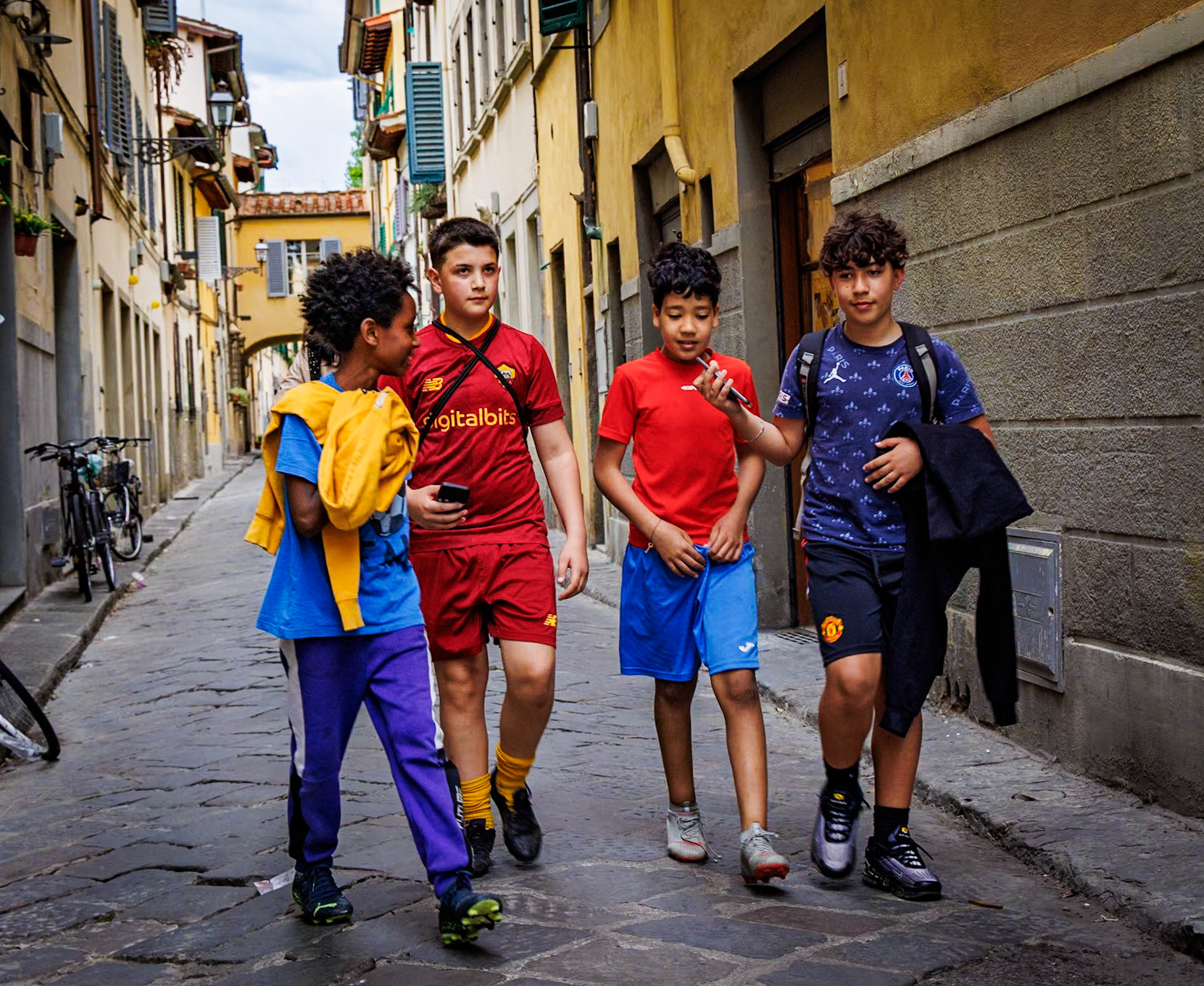 Kids in Florence