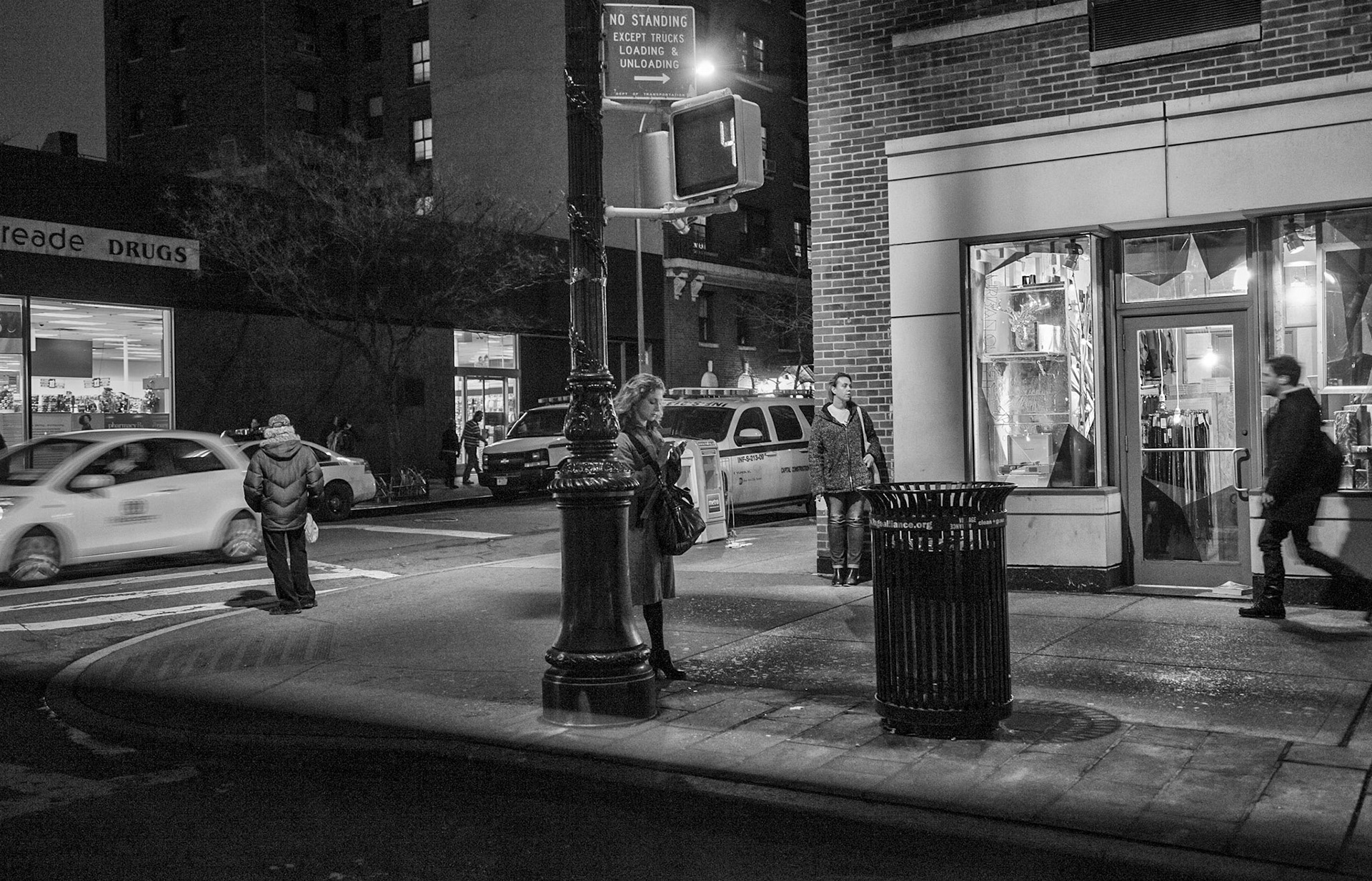At the corner, New York City