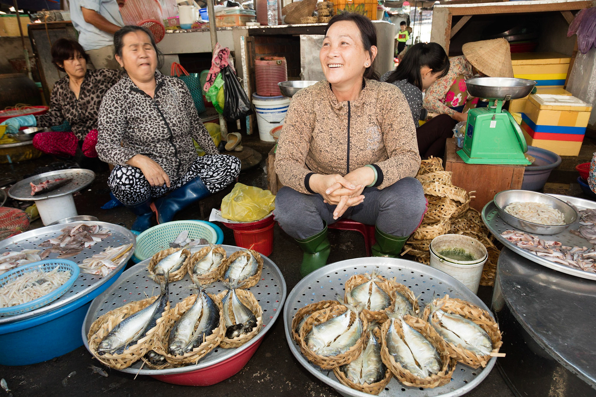 Street market, Vietnam