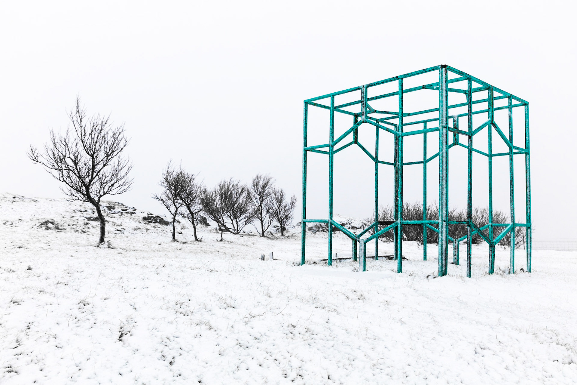 Deserted playground, Iceland