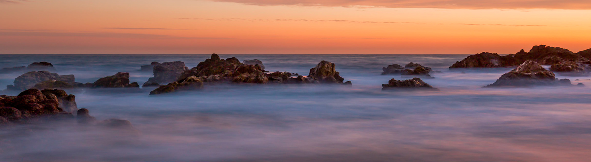Pacific Ocean sunset