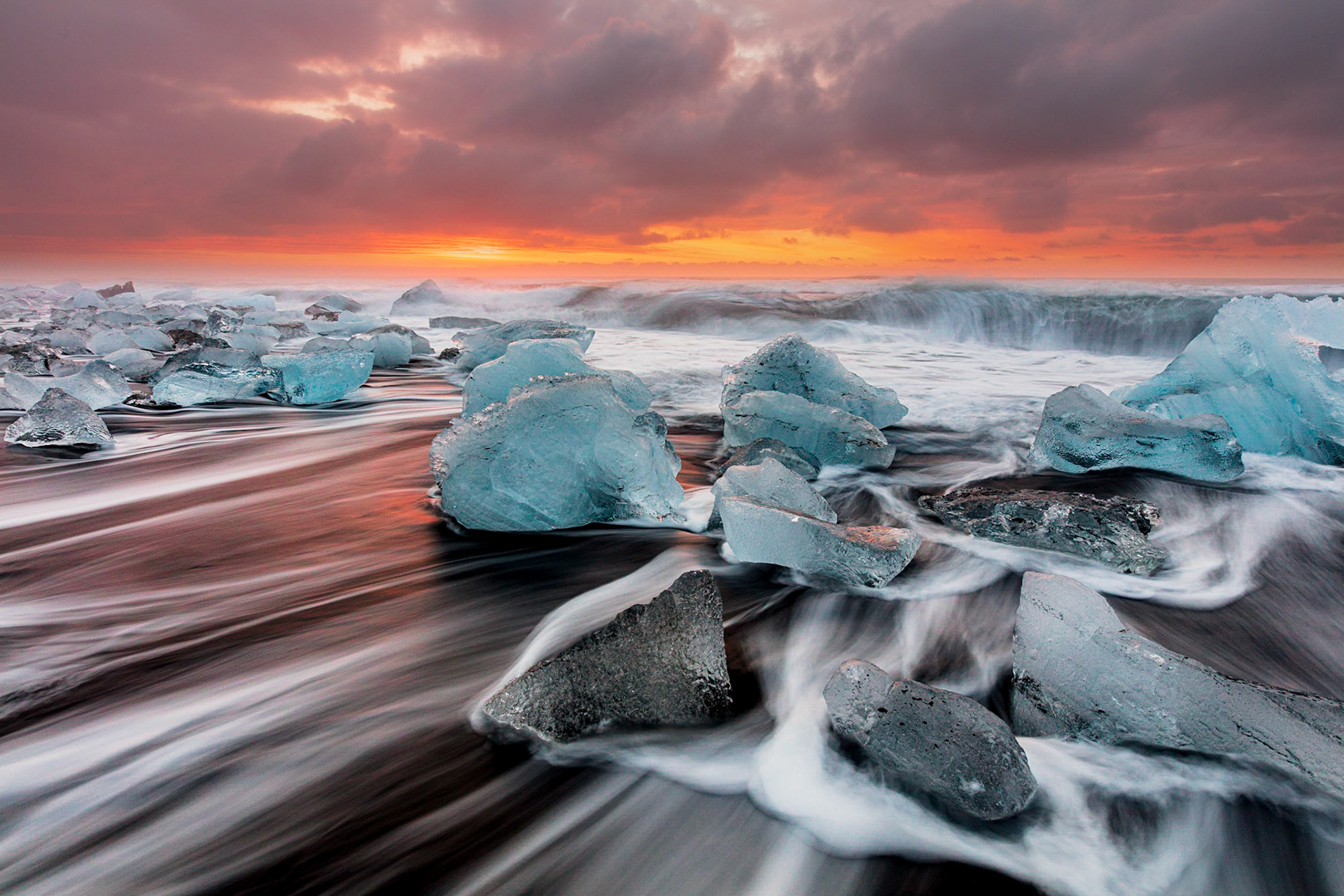 Ice beach, Iceland