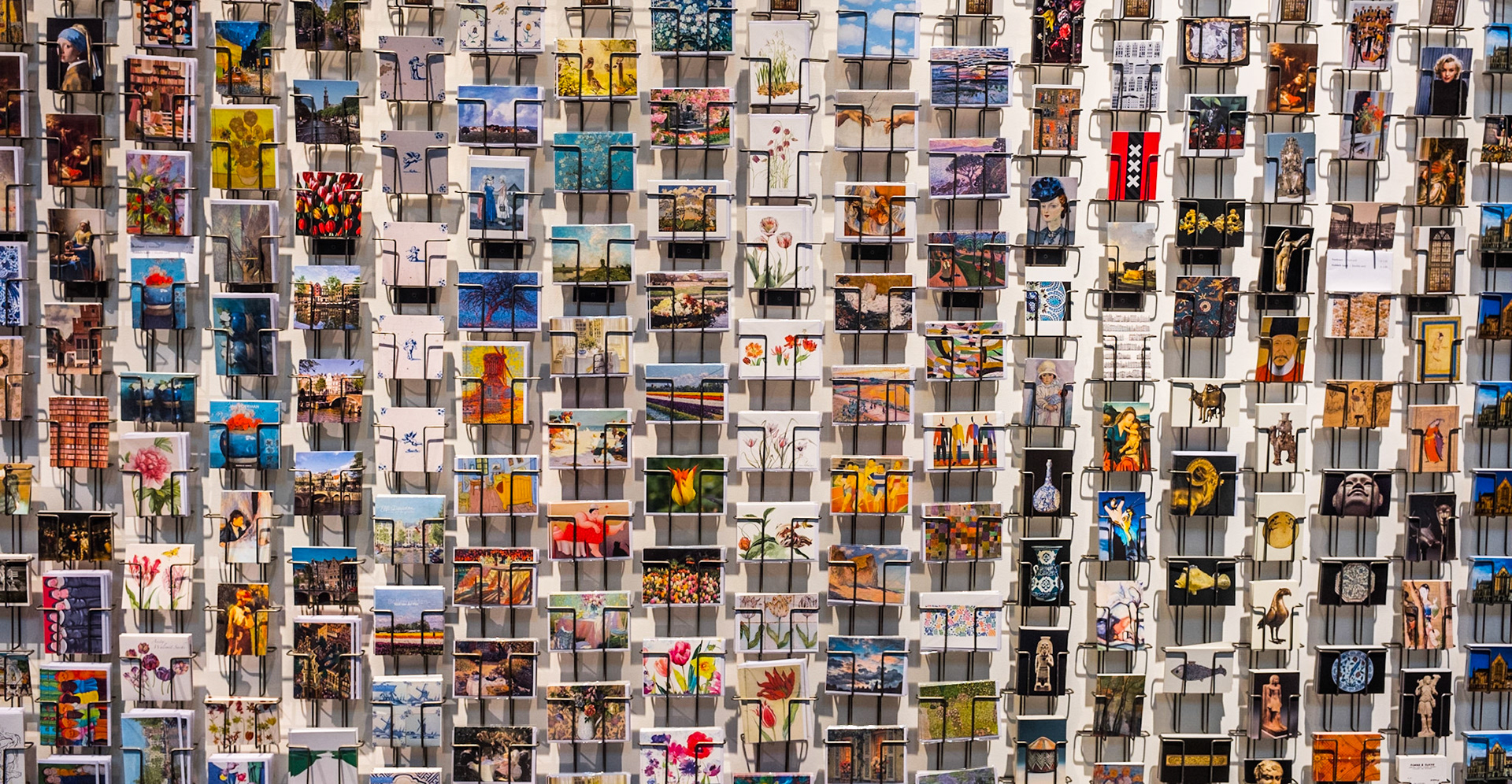 Postcard Vendor, Amsterdam