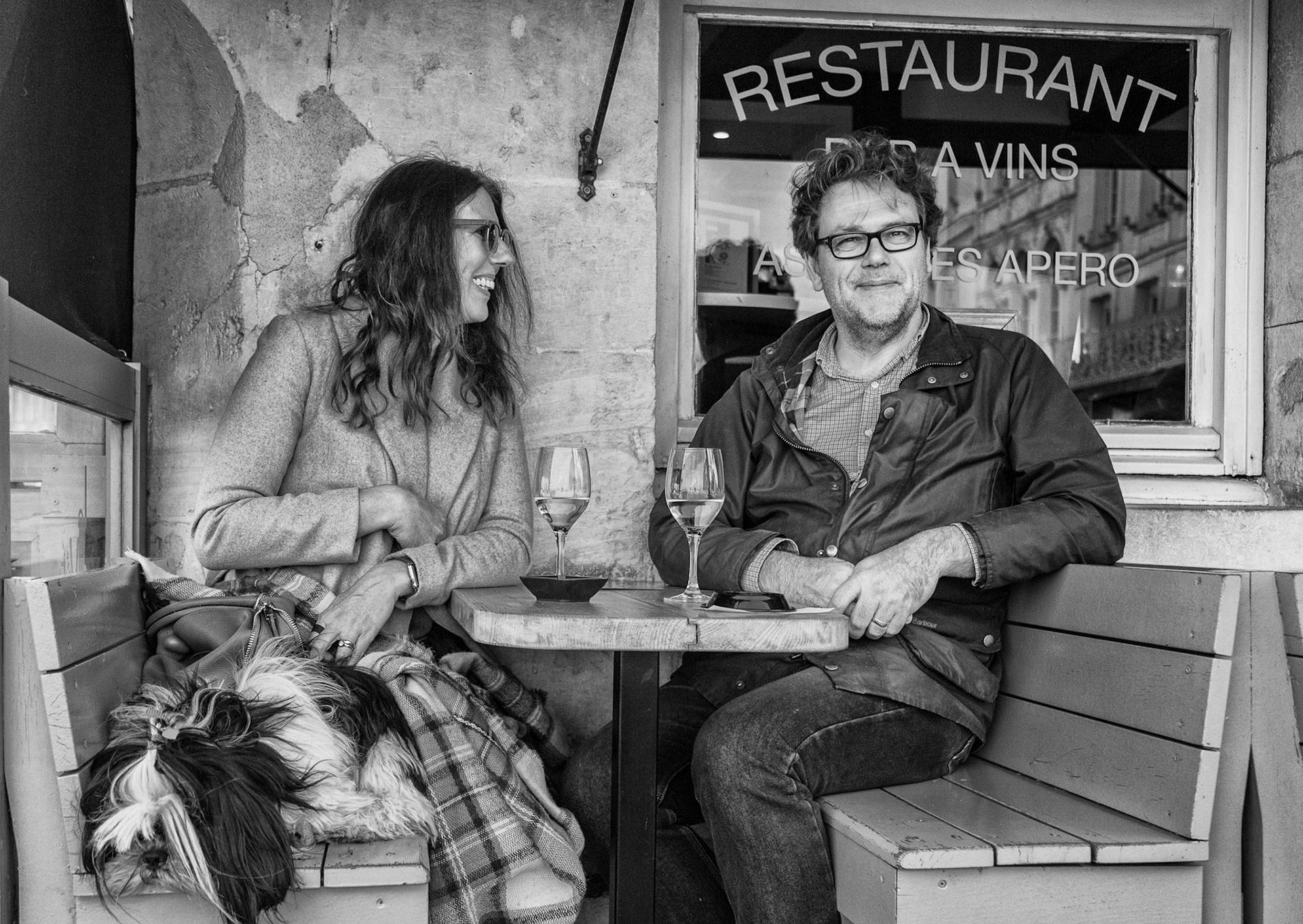 Happy couple, Honfleur (France)