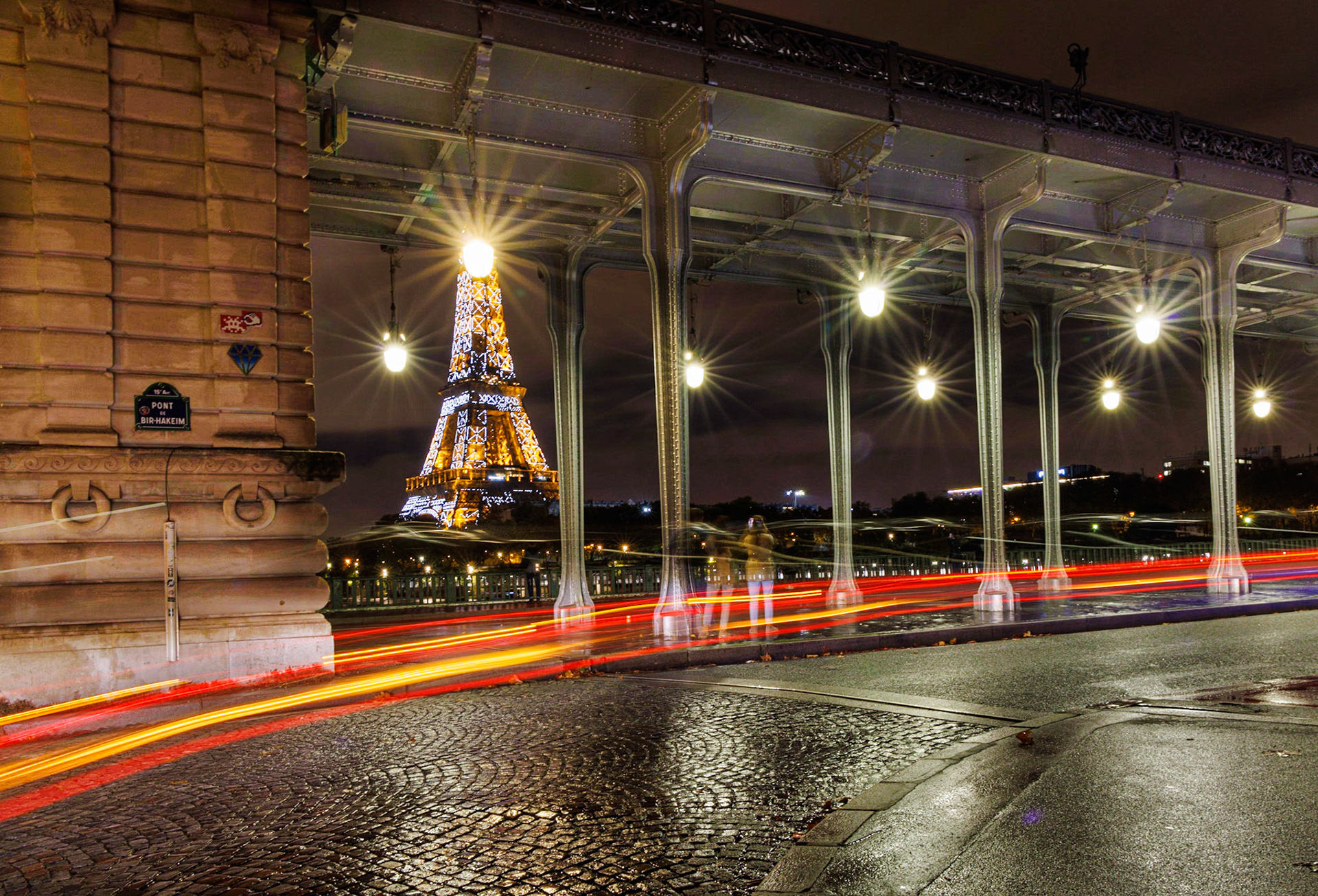 Paris at night