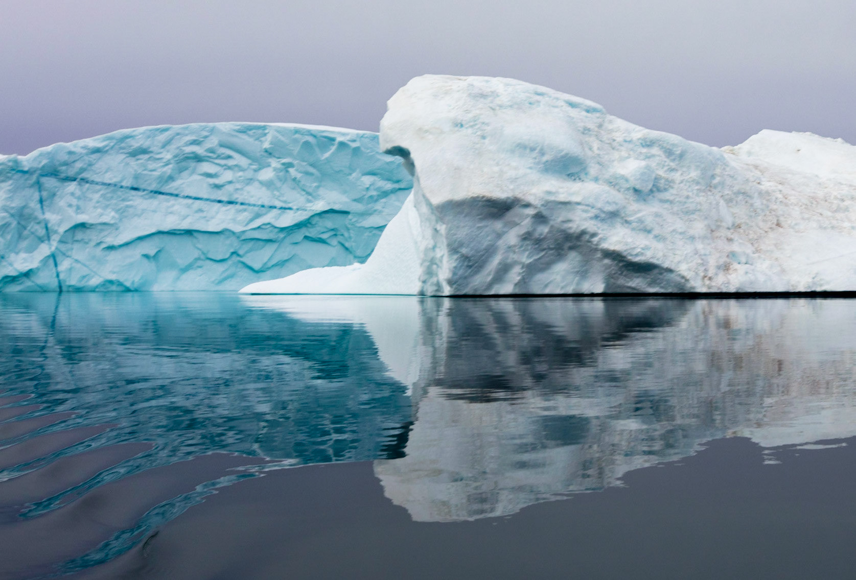Ice and reflections, Greenland