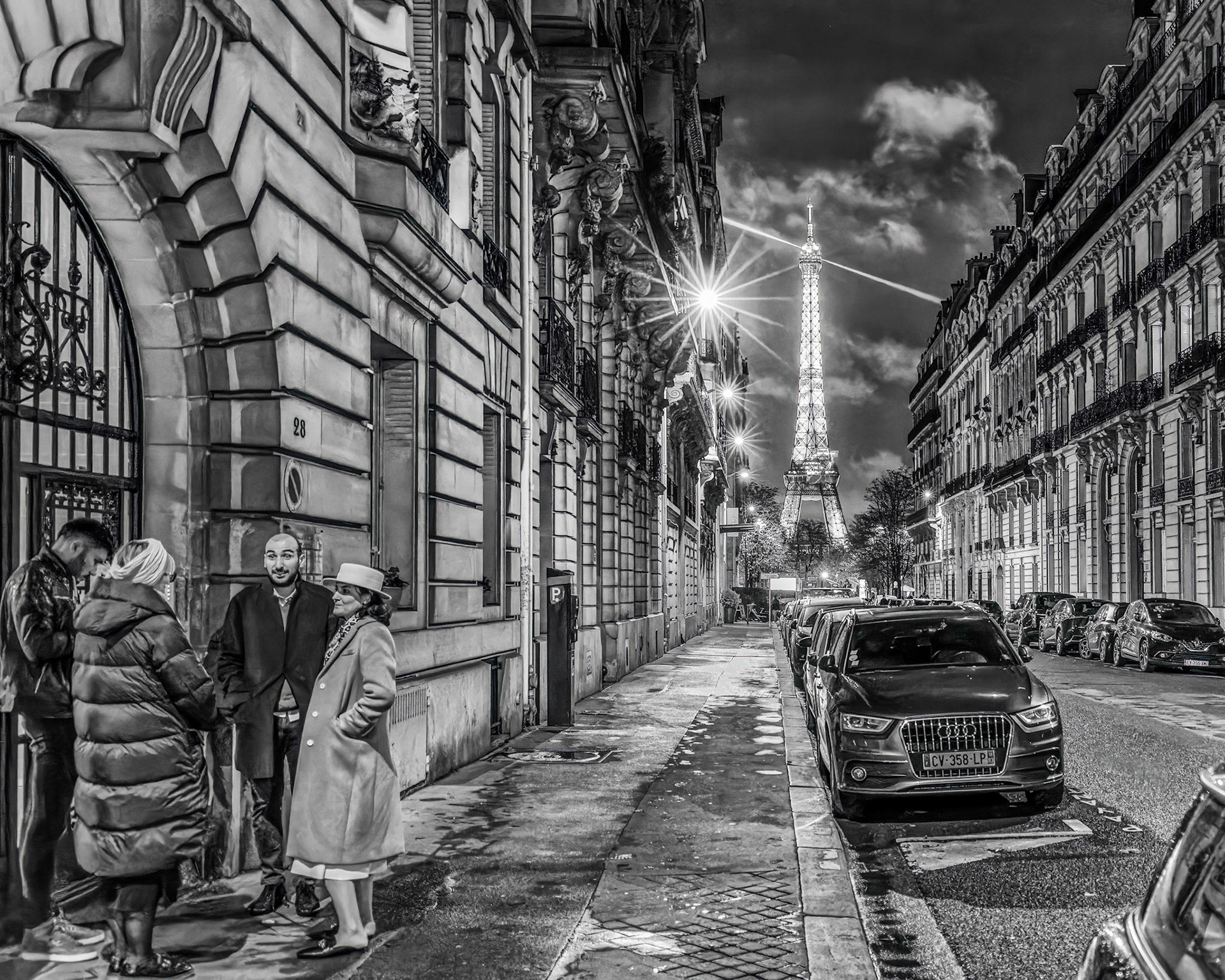 Evening in Paris