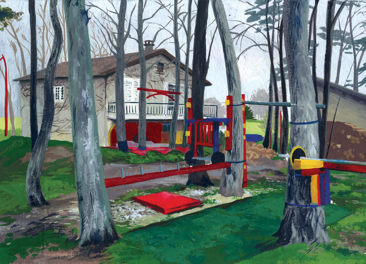  Gouache, peinture, Fanny Denisse